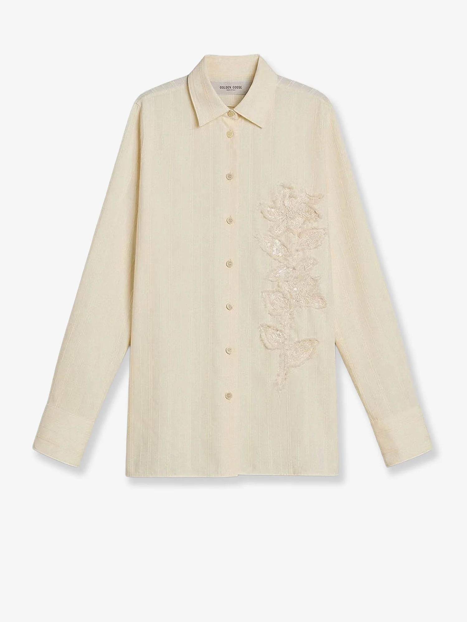 Golden Goose Deluxe Brand Cotton Shirt With Sequins