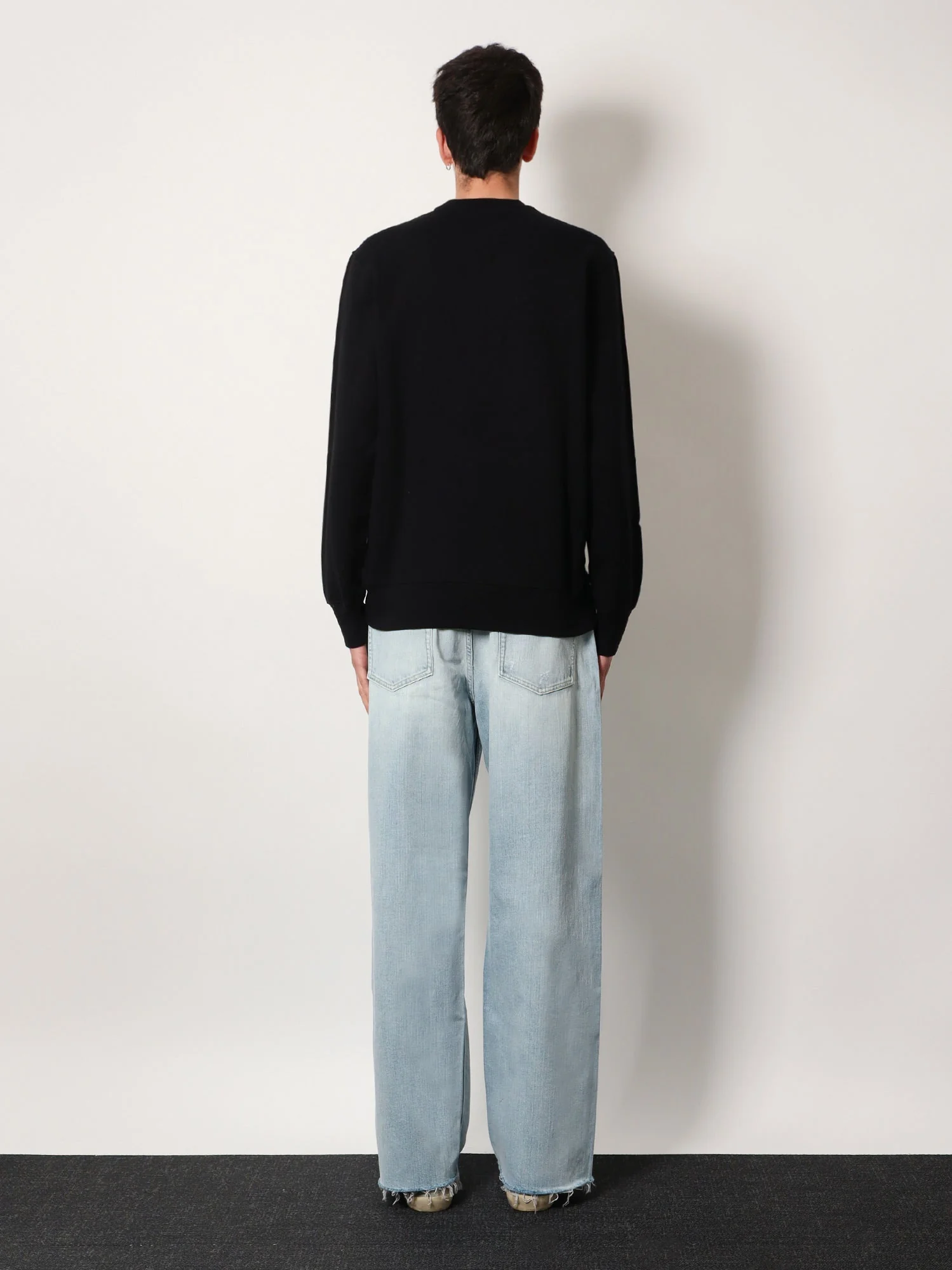 Golden Goose Deluxe Brand Cotton Sweatshirt With Iconic Frontal Star - Image 3