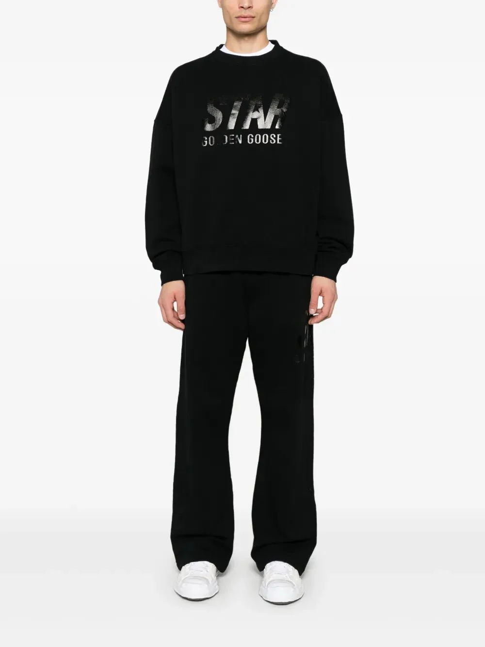 Golden Goose Deluxe Brand Cotton Sweatshirt With Print - Image 2