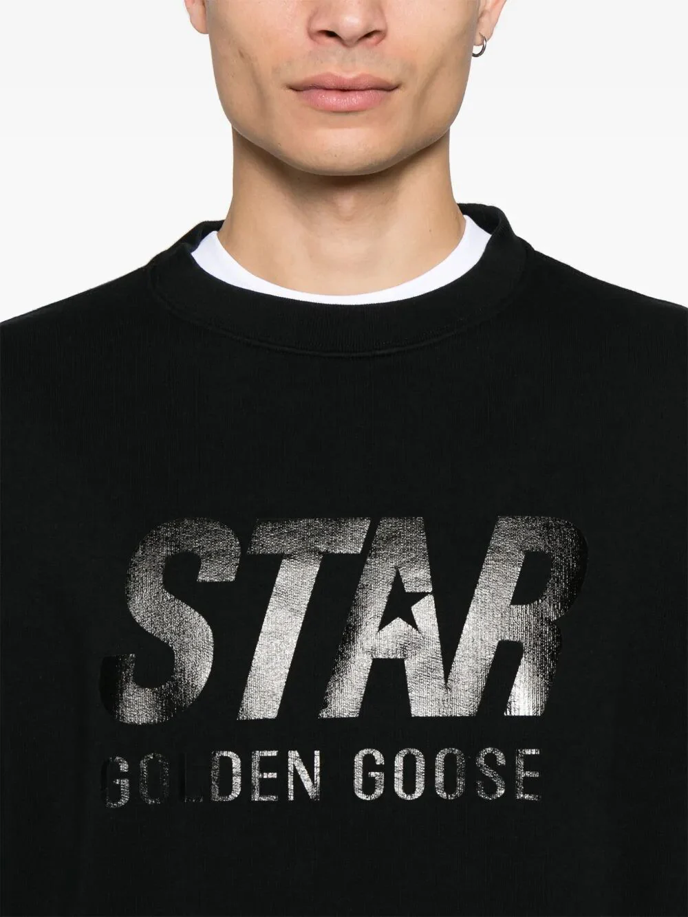 Golden Goose Deluxe Brand Cotton Sweatshirt With Print - Image 5