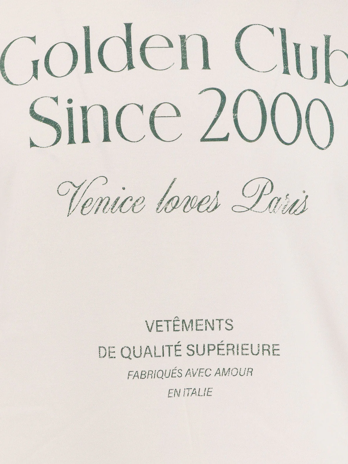 Golden Goose Deluxe Brand Cotton T-Shirt With Print - Image 11