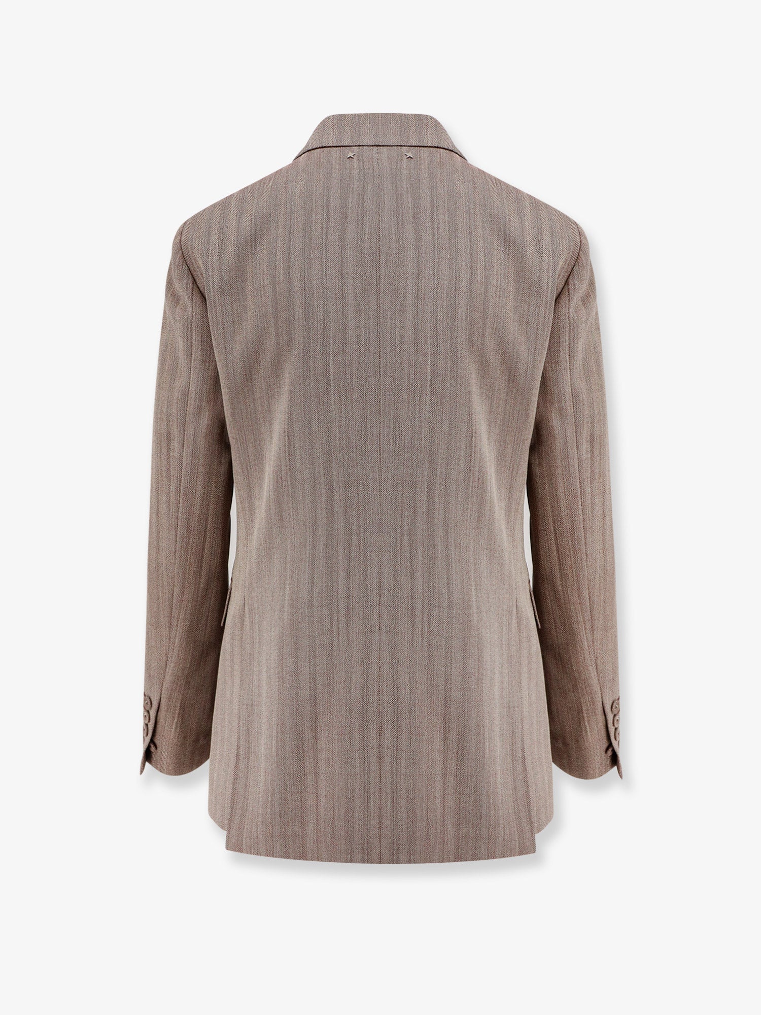 Golden Goose Deluxe Brand Diva Herringbone Virgin Wool Blazer - Image 2