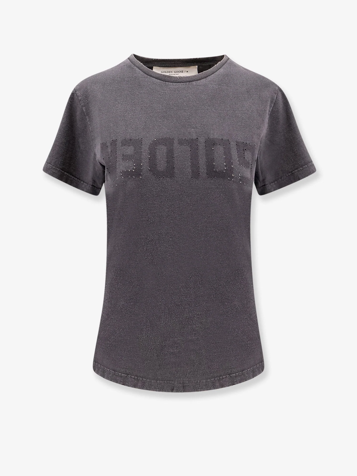 Golden Goose Deluxe Brand Doris Cotton T-Shirt With Logo Detail