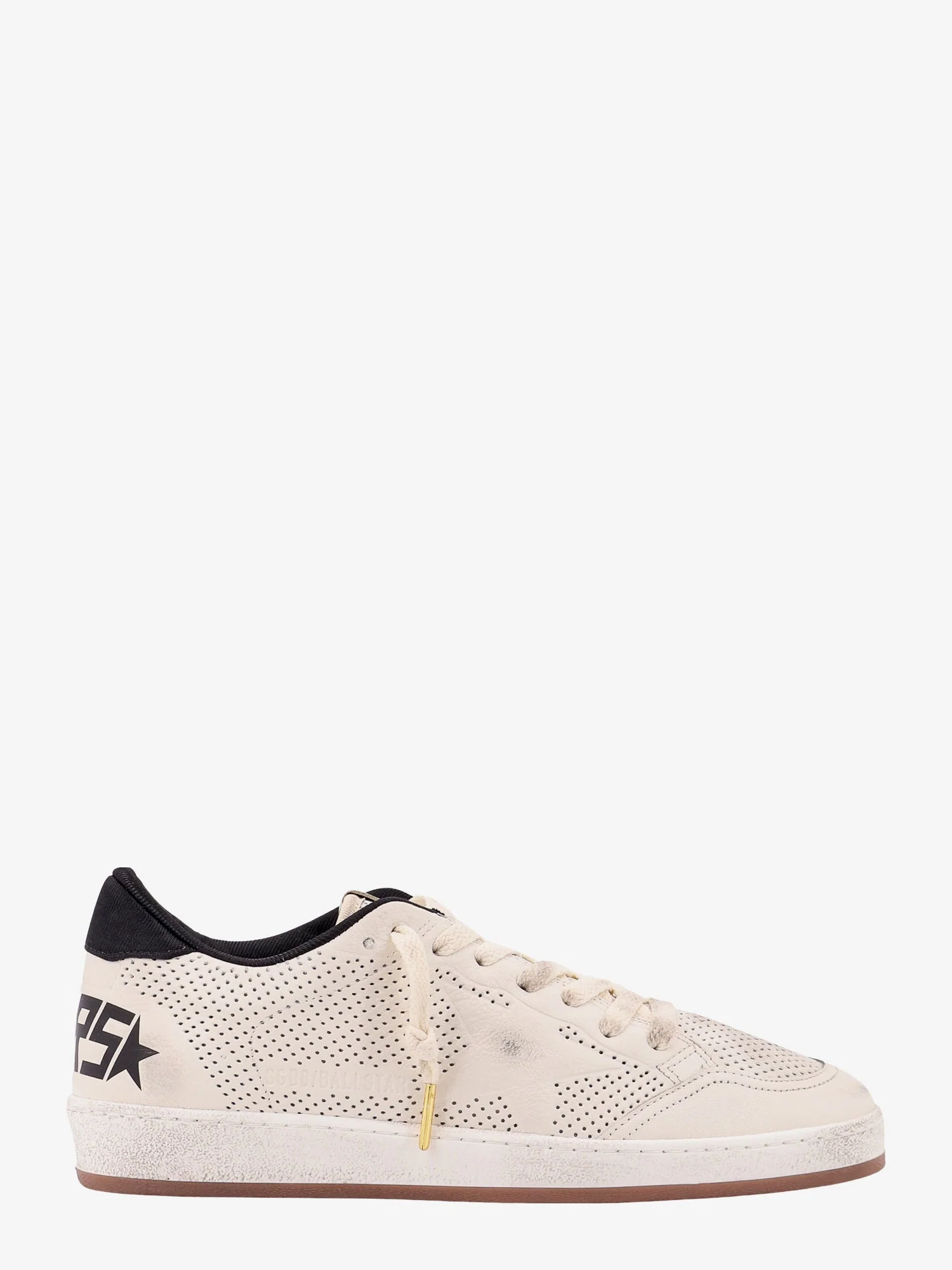 Golden Goose Deluxe Brand Hf Ball Star Perforated Leather Sneakers
