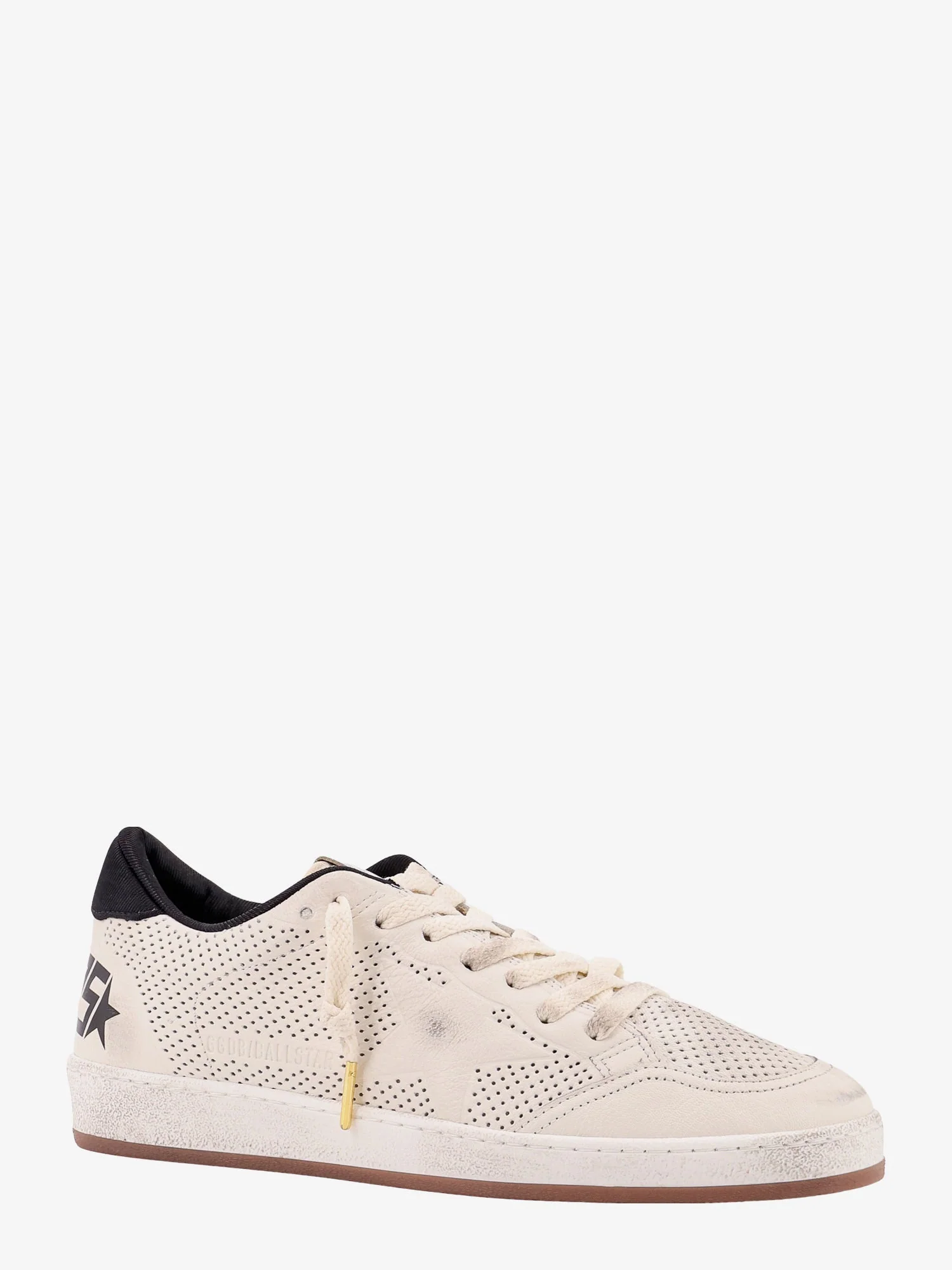Golden Goose Deluxe Brand Hf Ball Star Perforated Leather Sneakers - Image 3