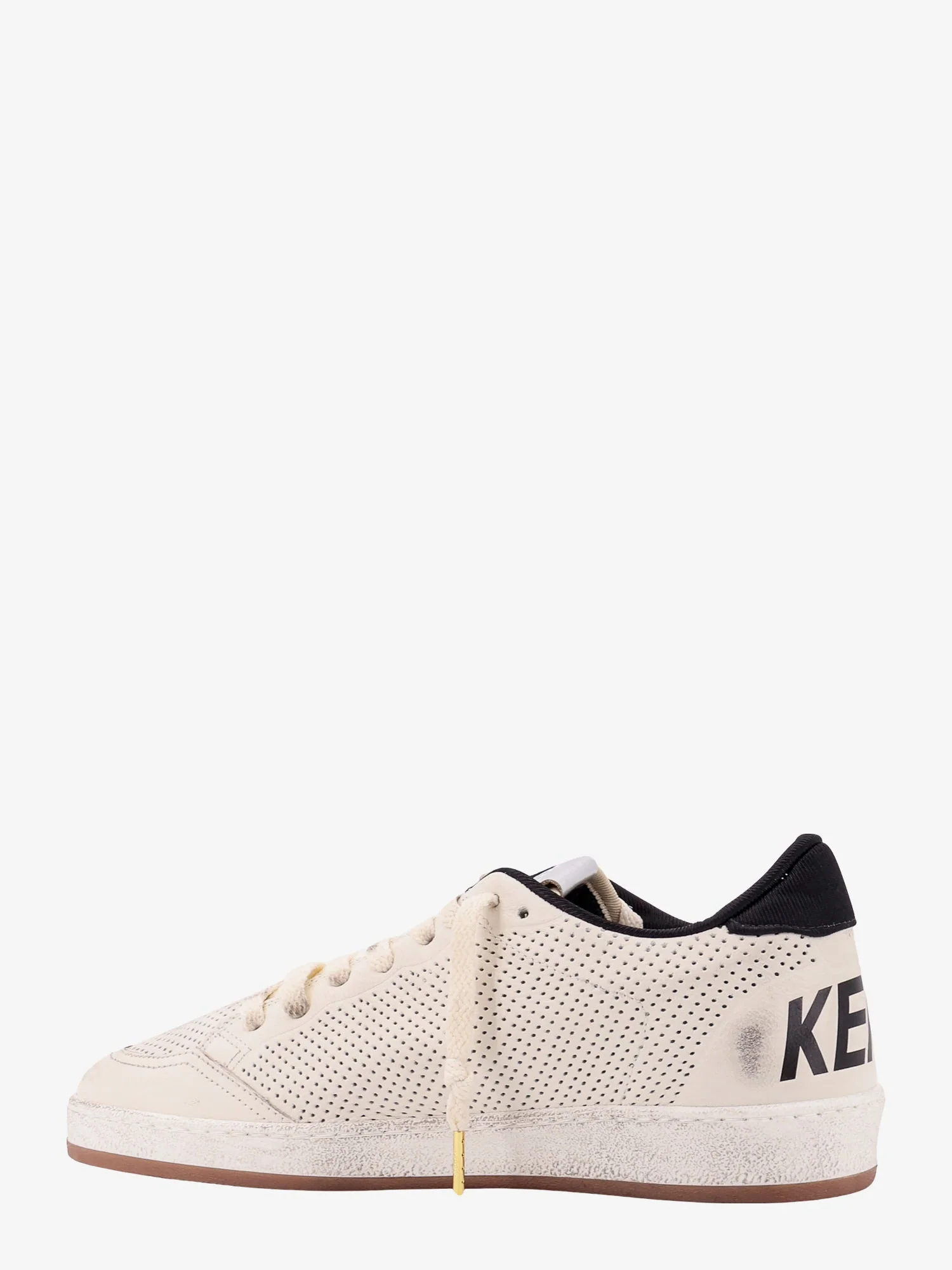Golden Goose Deluxe Brand Hf Ball Star Perforated Leather Sneakers - Image 4