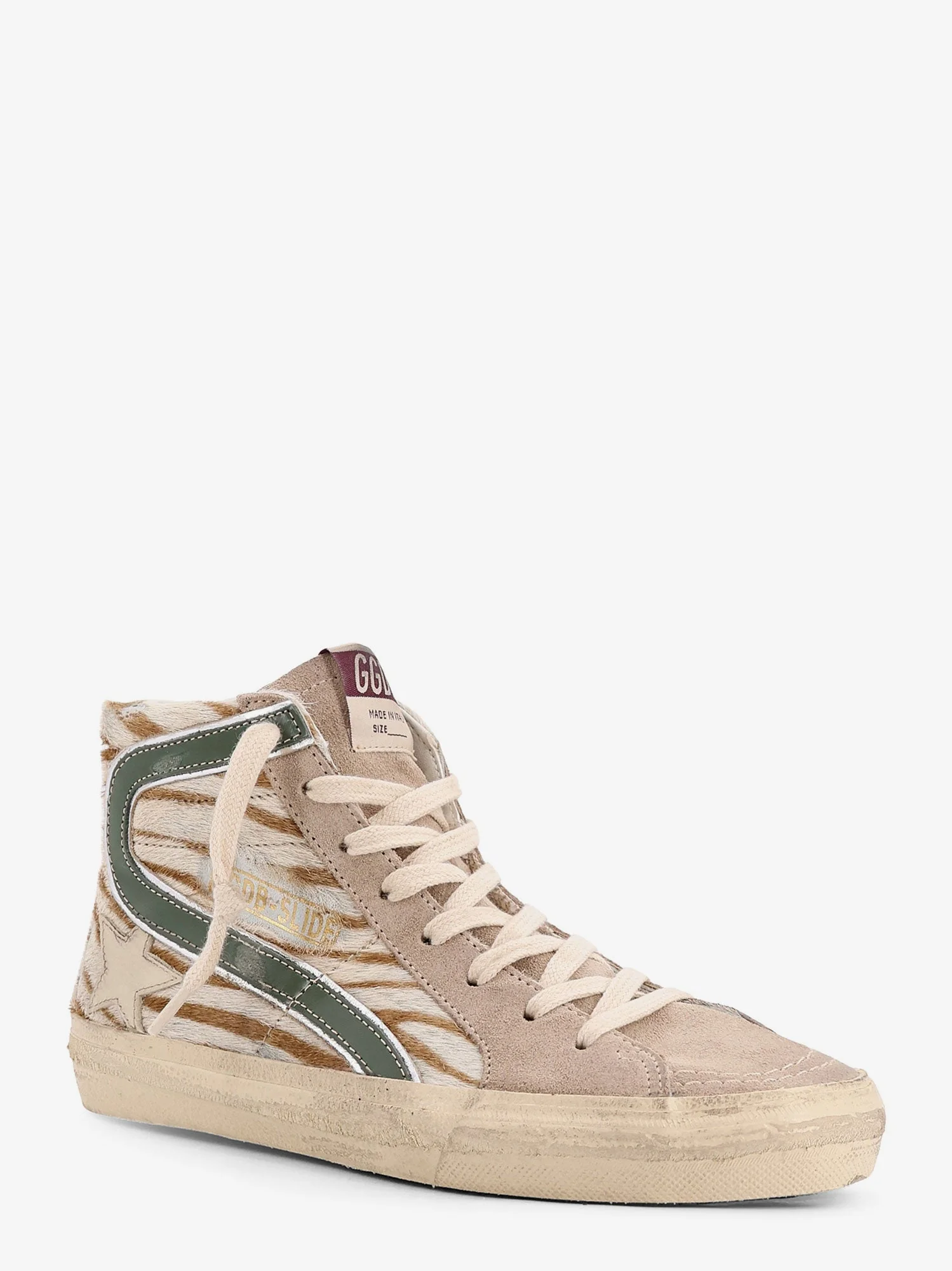 Golden Goose Deluxe Brand Leather Sneakers With All-Over Glitter Detail - Image 2