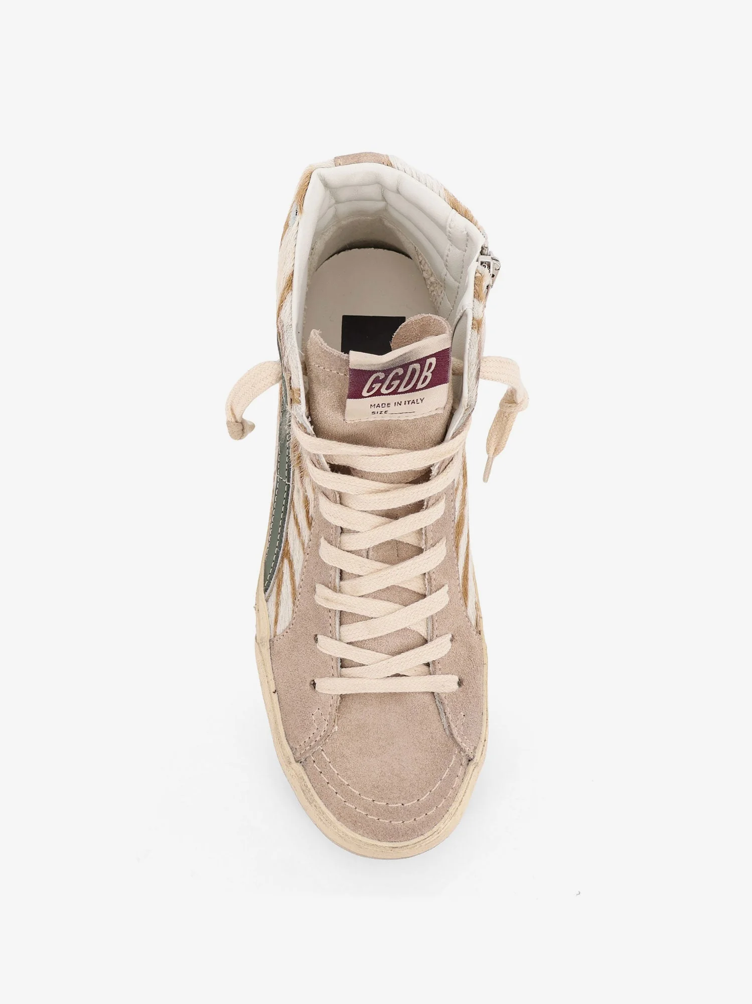 Golden Goose Deluxe Brand Leather Sneakers With All-Over Glitter Detail - Image 5