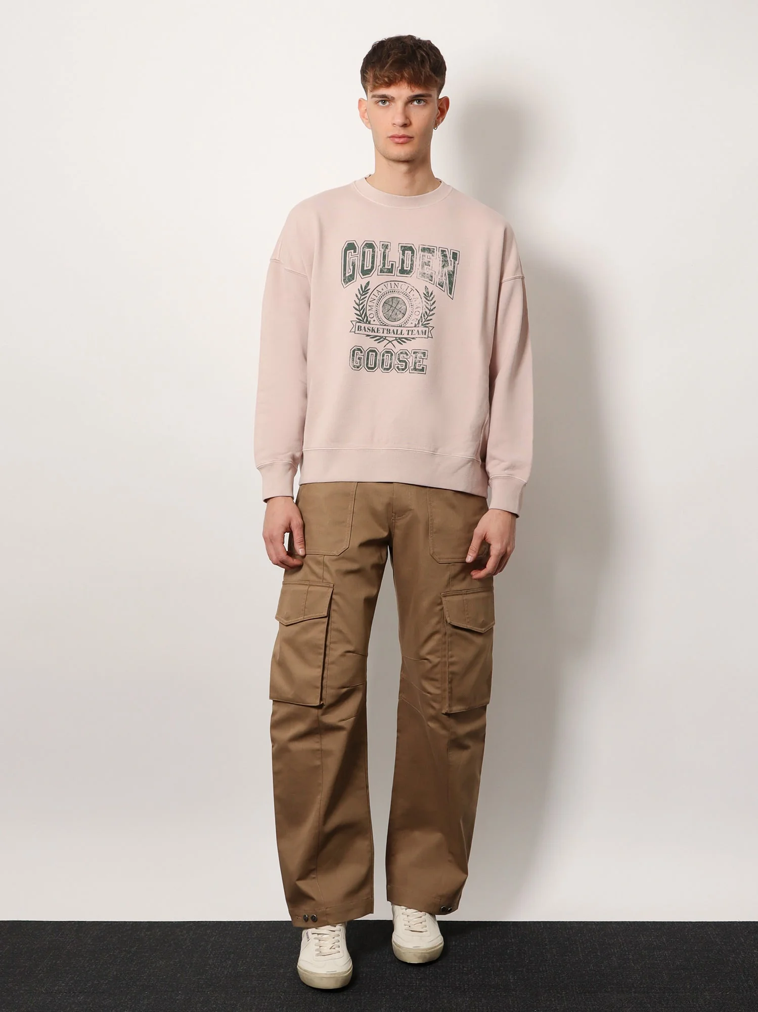 Golden Goose Deluxe Brand M's Nelson Organic Cotton With Frontal Logo - Image 2