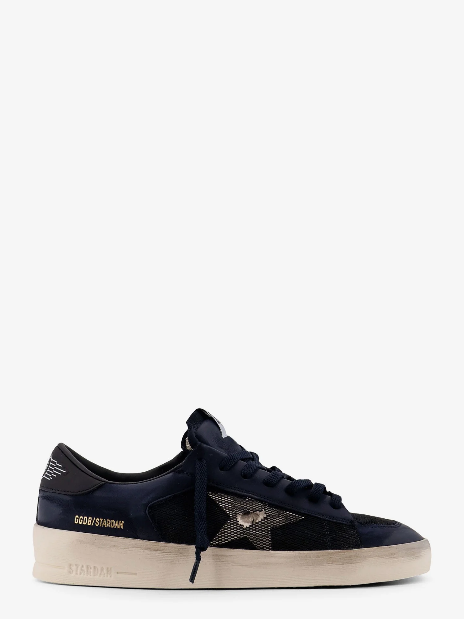 Golden Goose Deluxe Brand Stardan Under Net Star Low-Top Leather Sneakers