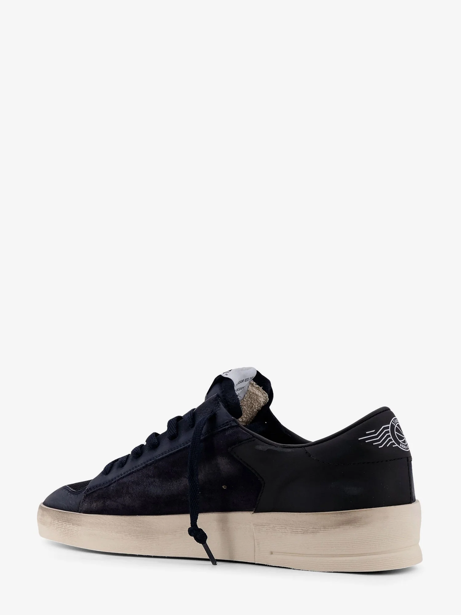 Golden Goose Deluxe Brand Stardan Under Net Star Low-Top Leather Sneakers - Image 3