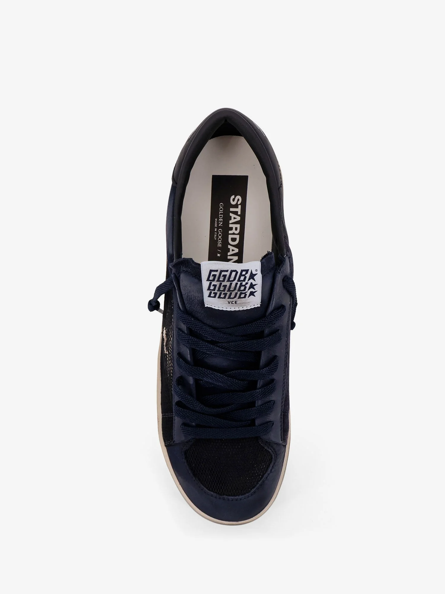 Golden Goose Deluxe Brand Stardan Under Net Star Low-Top Leather Sneakers - Image 5