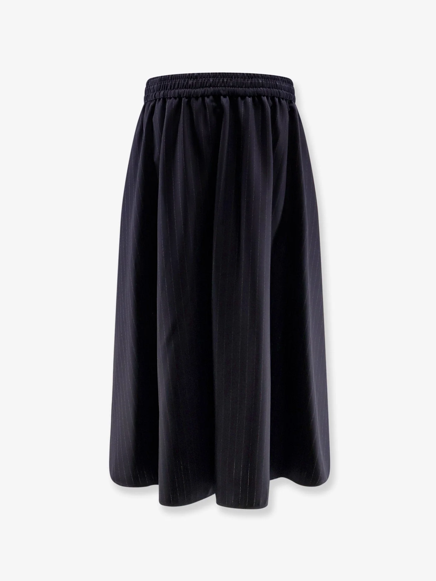Golden Goose Deluxe Brand Striped Virgin Wool Midi Skirt - Image 2