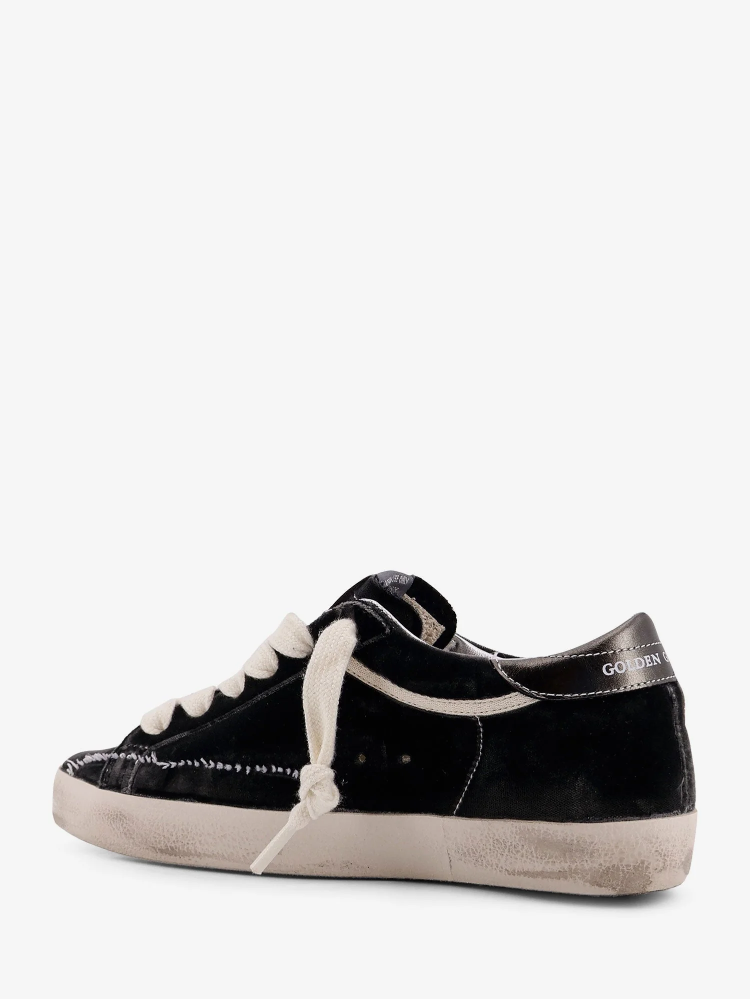Golden Goose Deluxe Brand Superstar Chenille Sneakers With Side Logo - Image 3
