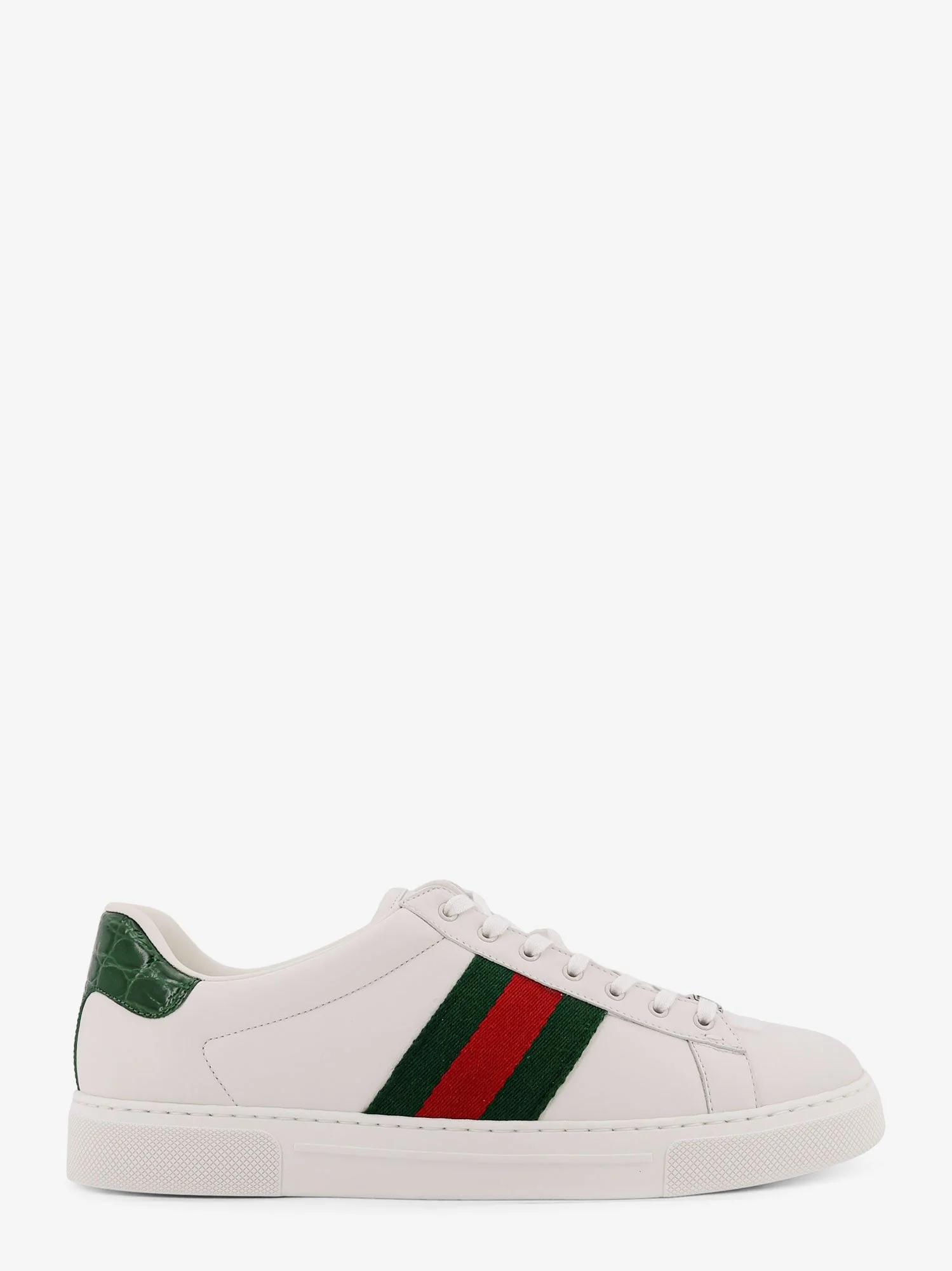 Gucci Ace Low-Top Leather Sneakers