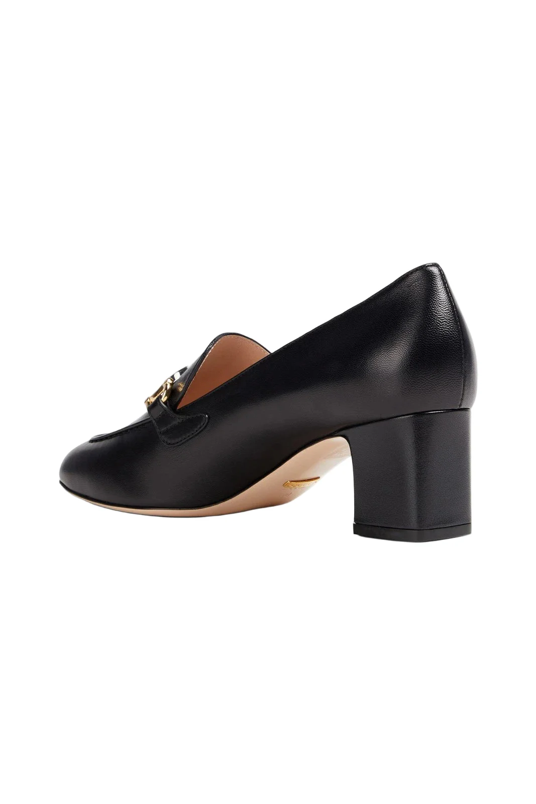 Gucci Black Zumi Mid-Heel Loafers - Image 2