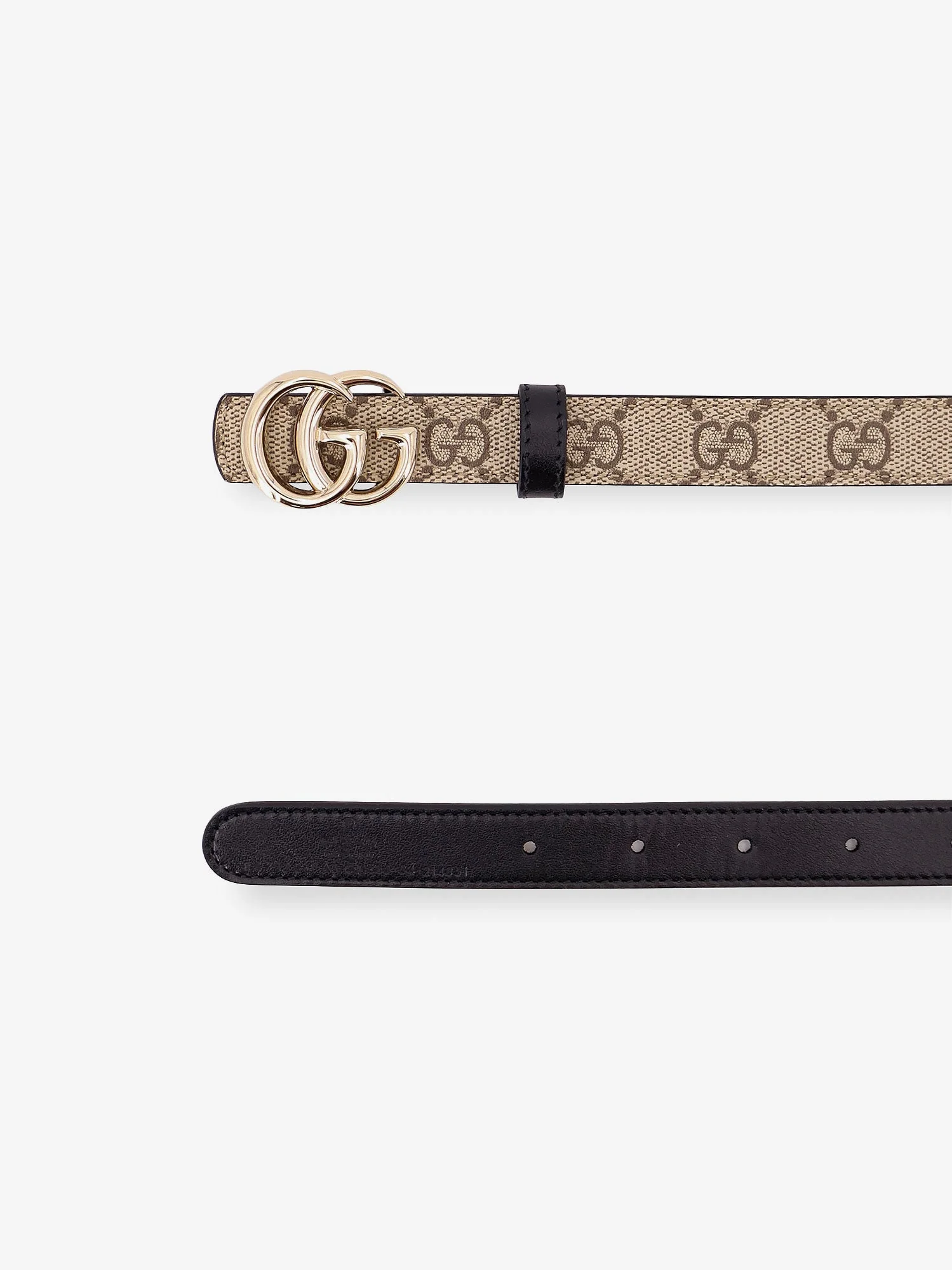 Gucci Coated Canvas Reversible Belt With Gg Supreme Motif - Image 8