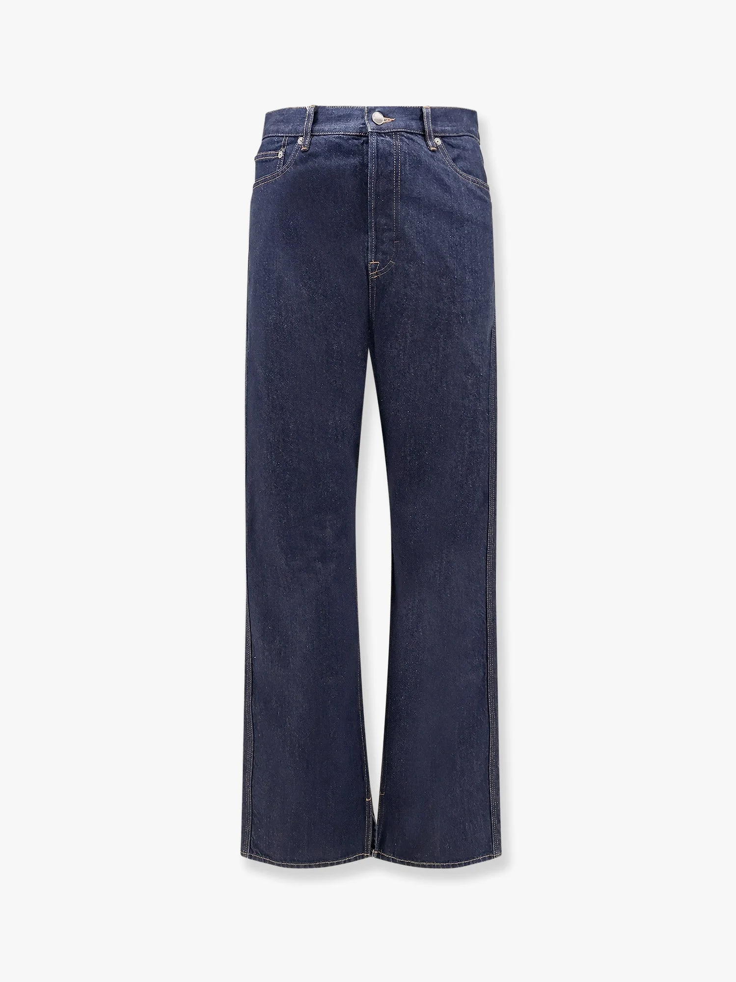 Gucci Cotton Jeans With Back Floral Print