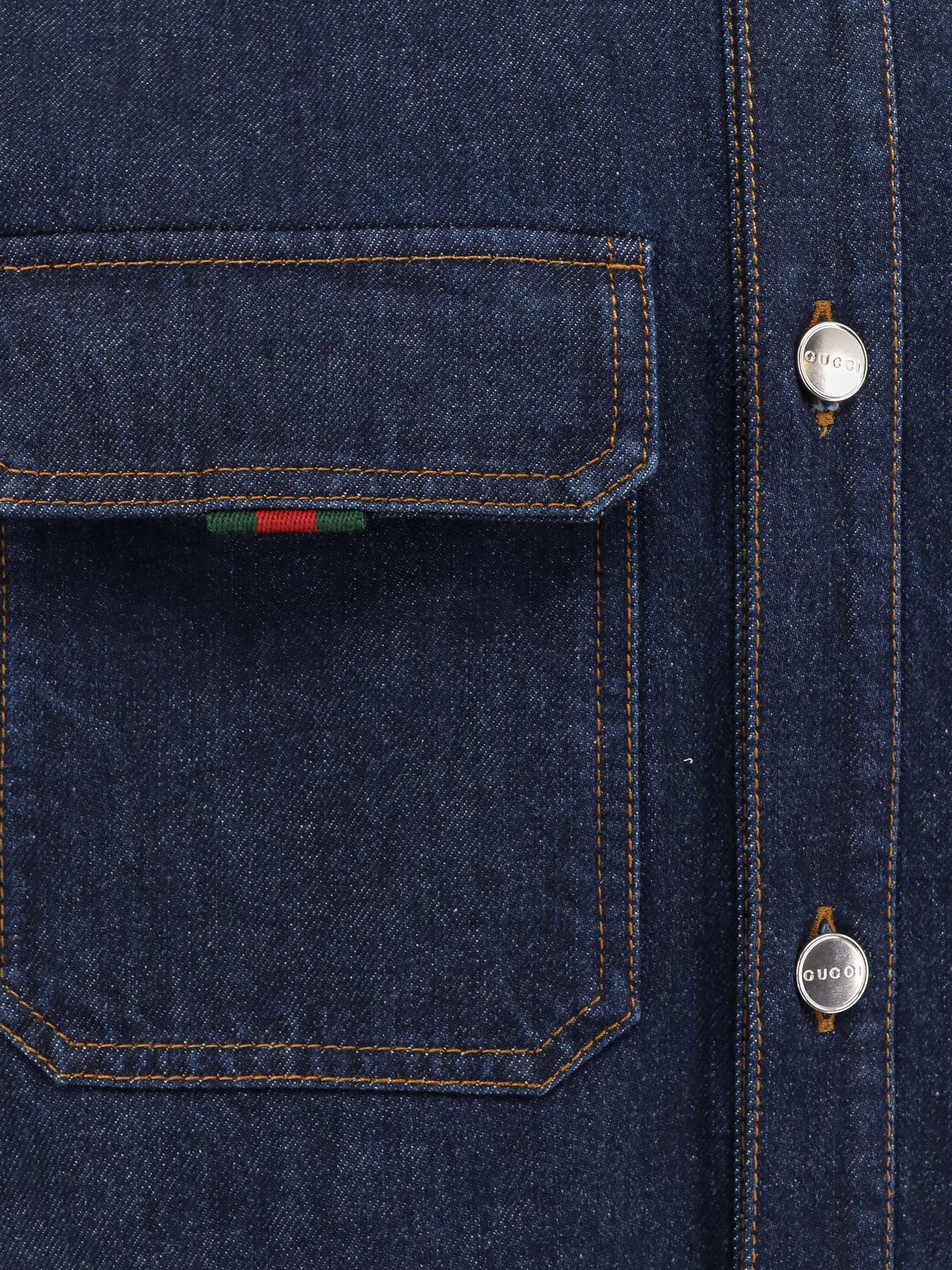 Gucci Dark Denim Shirt - Image 3