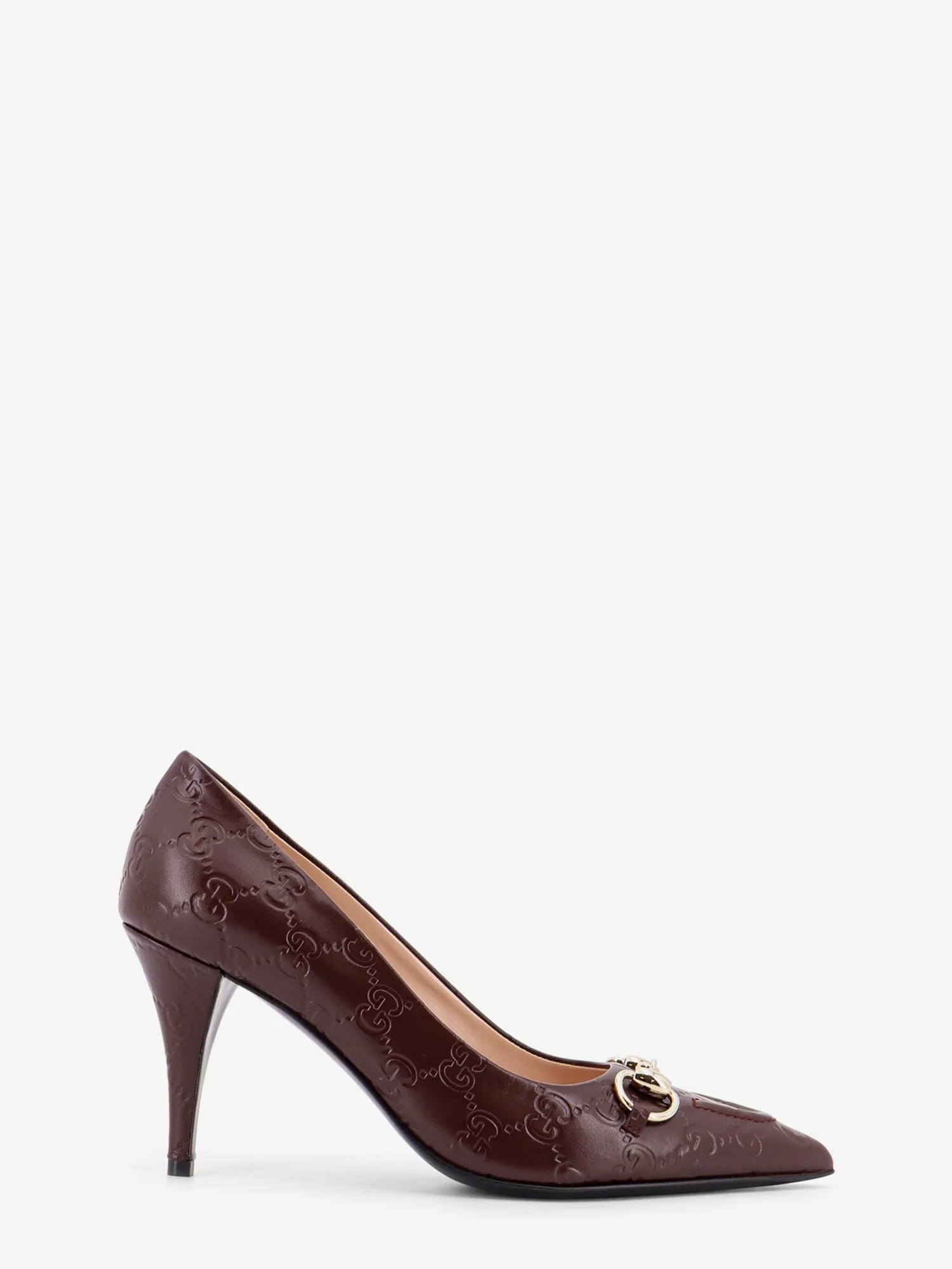 Gucci Gg Leather Décolleté