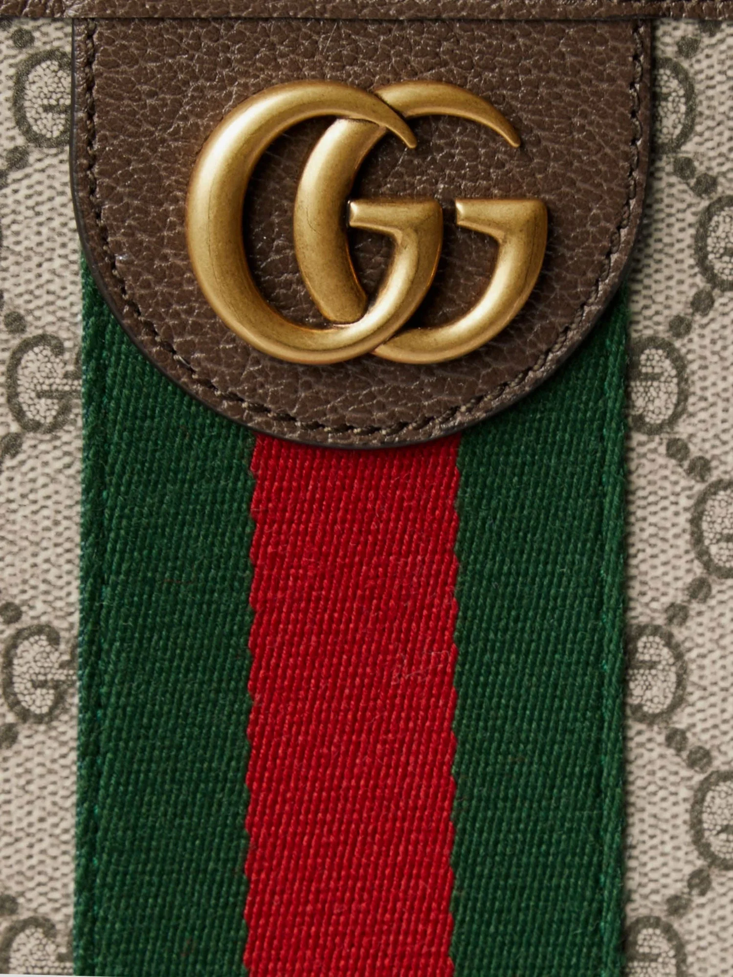 Gucci Gg Monogram Fabric Ophidia Shopping Bag - Image 10