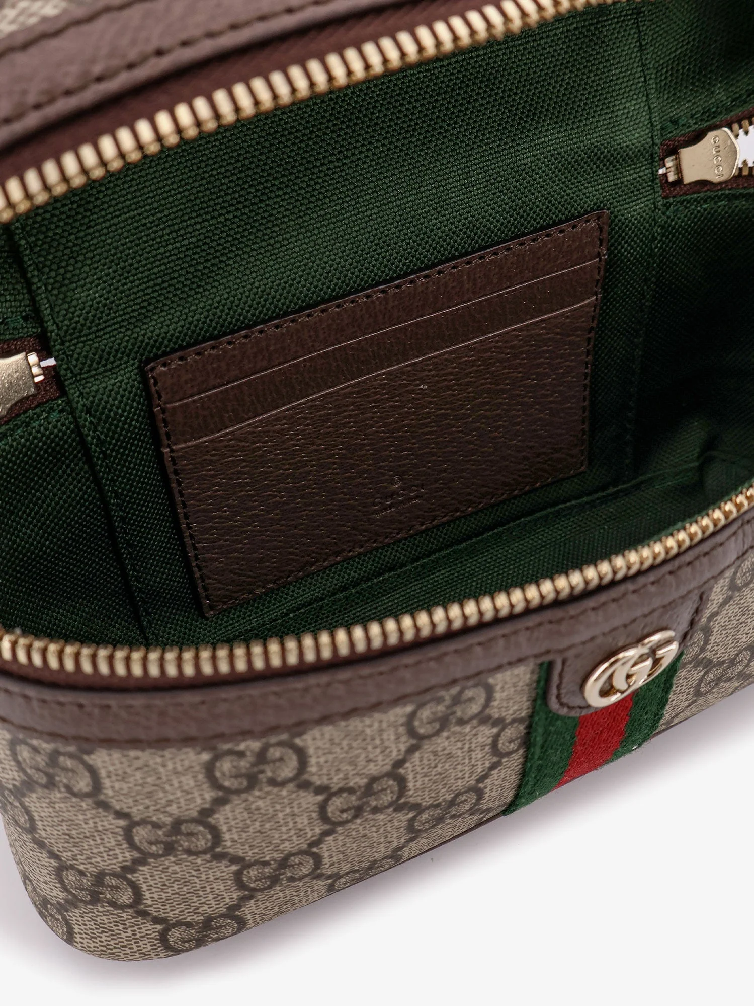 Gucci Gg Monogram Fabric Ophidia Vanity Crossbody Bag - Image 4