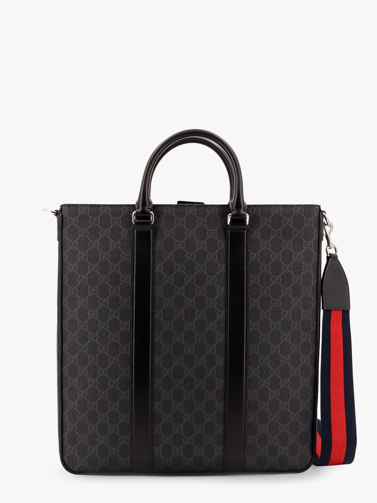 Gucci Gg Supreme Fabric Shopping Bag With Shoulder Strap - Image 3