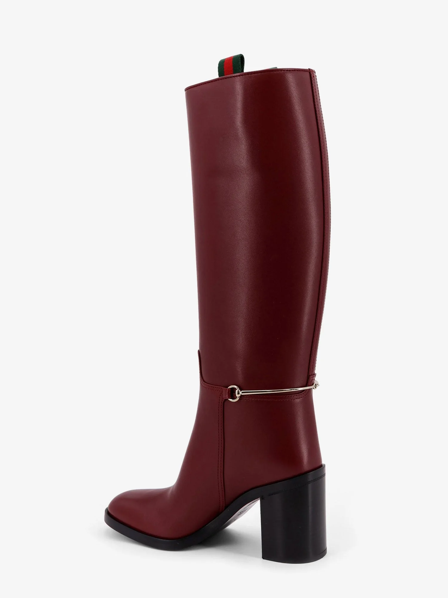 Gucci Gucci Rosso Ancora Leather Boots - Image 3