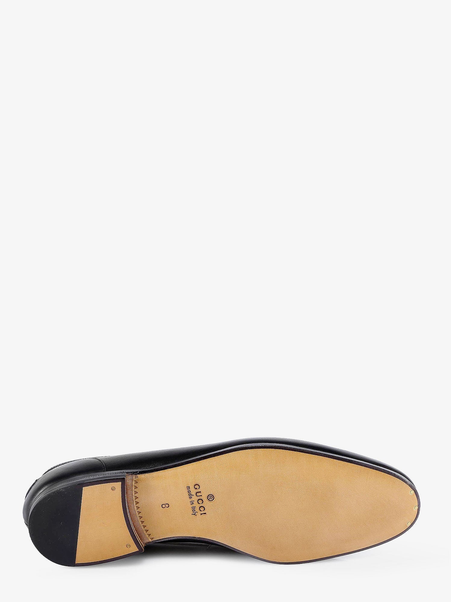 Gucci Jordaan Leather Loafers - Image 4