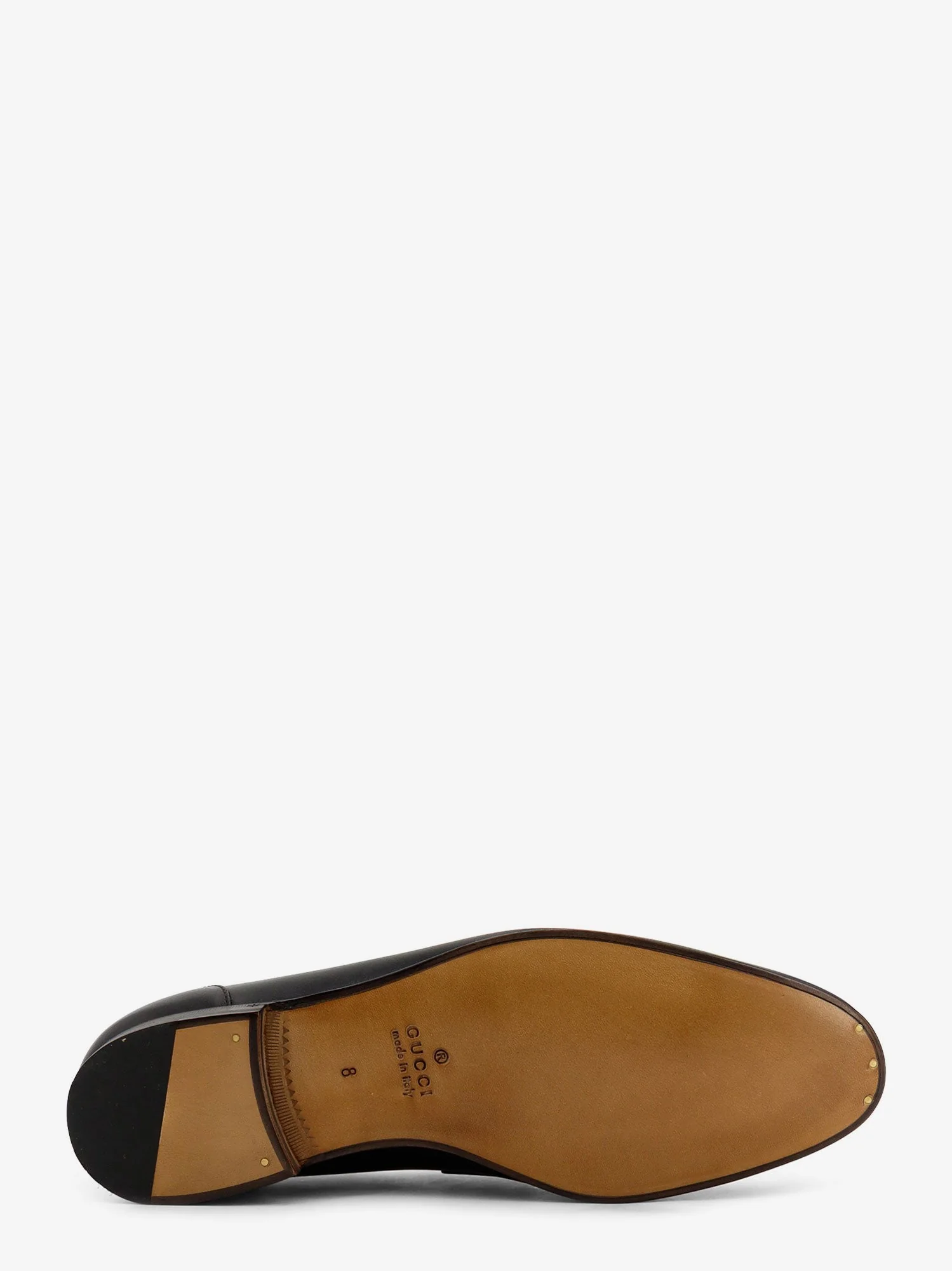 Gucci Jordaan Leather Loafers - Image 4