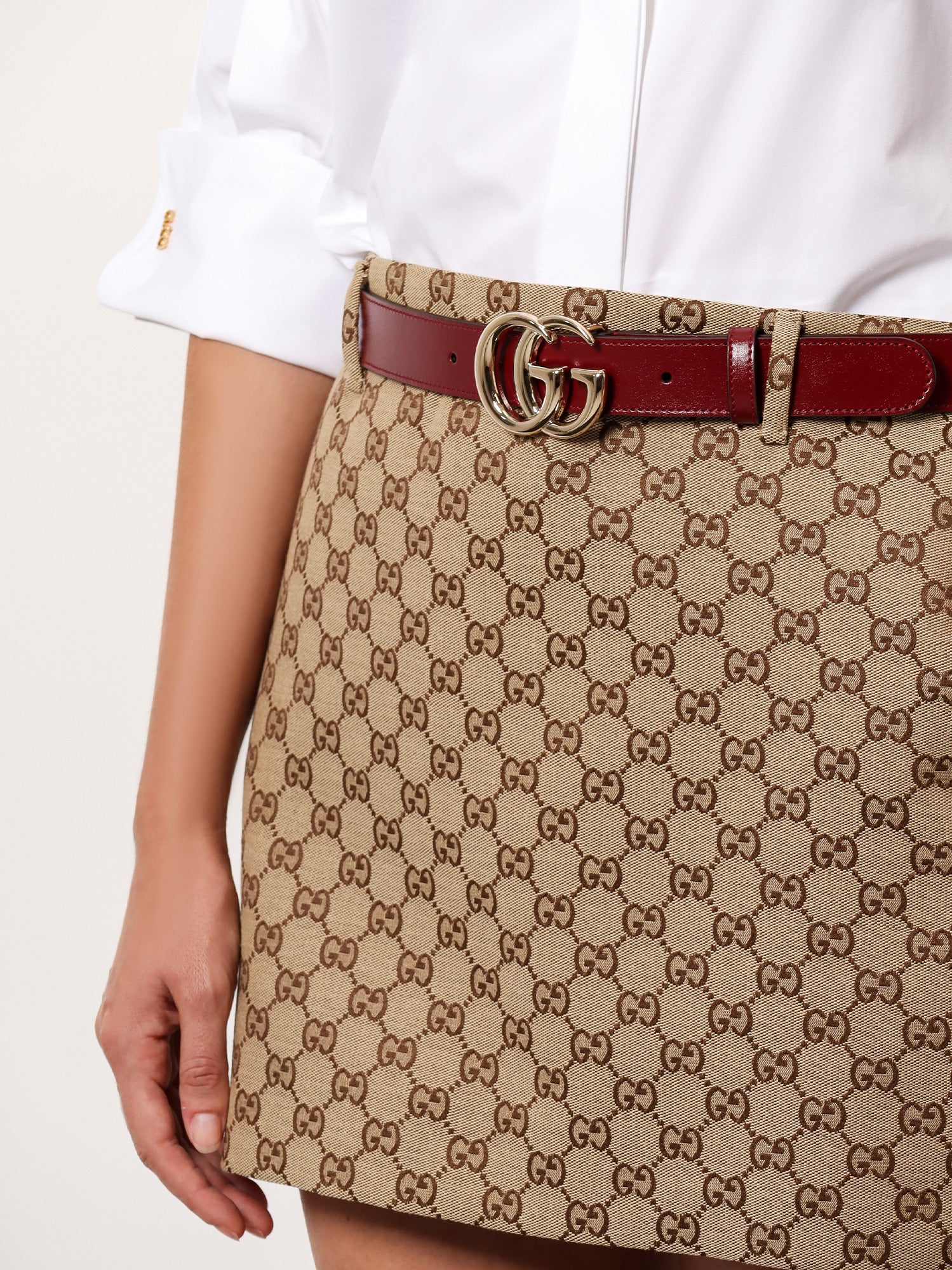 Gucci Leather Belt - Image 5
