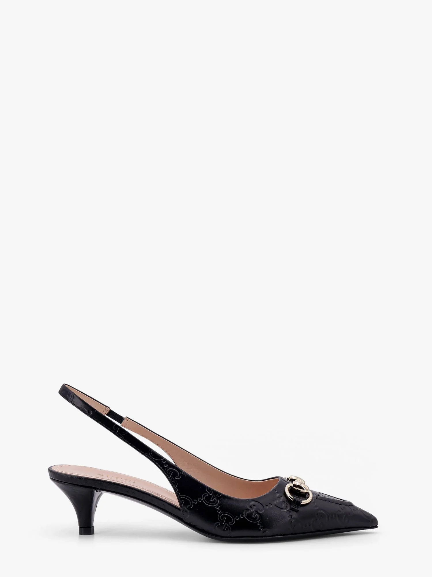 Gucci Leather Dã©Colletã© With Iconic Metal Horsebit - Image 5