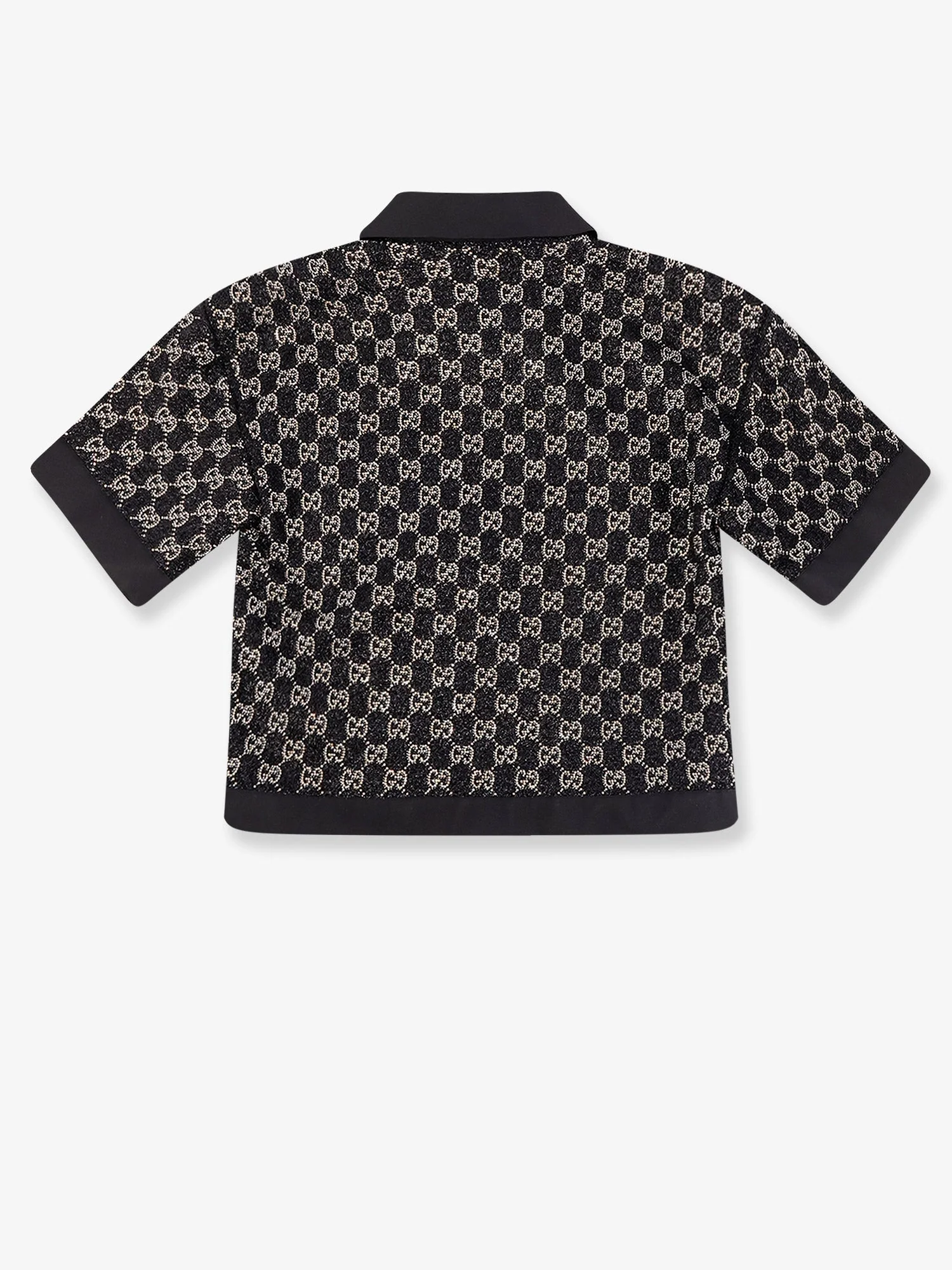 Gucci Lightweight Lamé Wool Tweed Top - Image 4