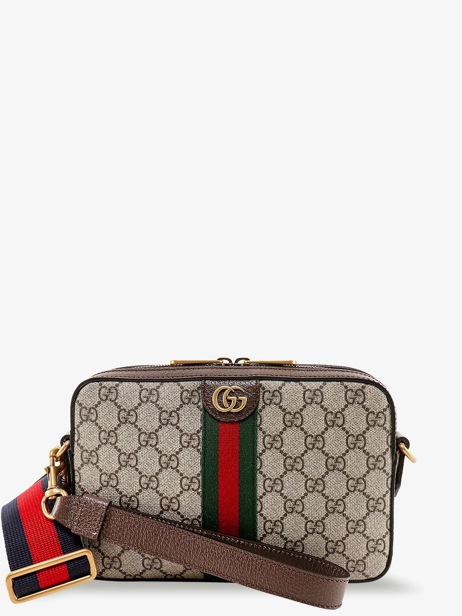 Gucci Ophidia GG Supreme Fabric and Leather Bag