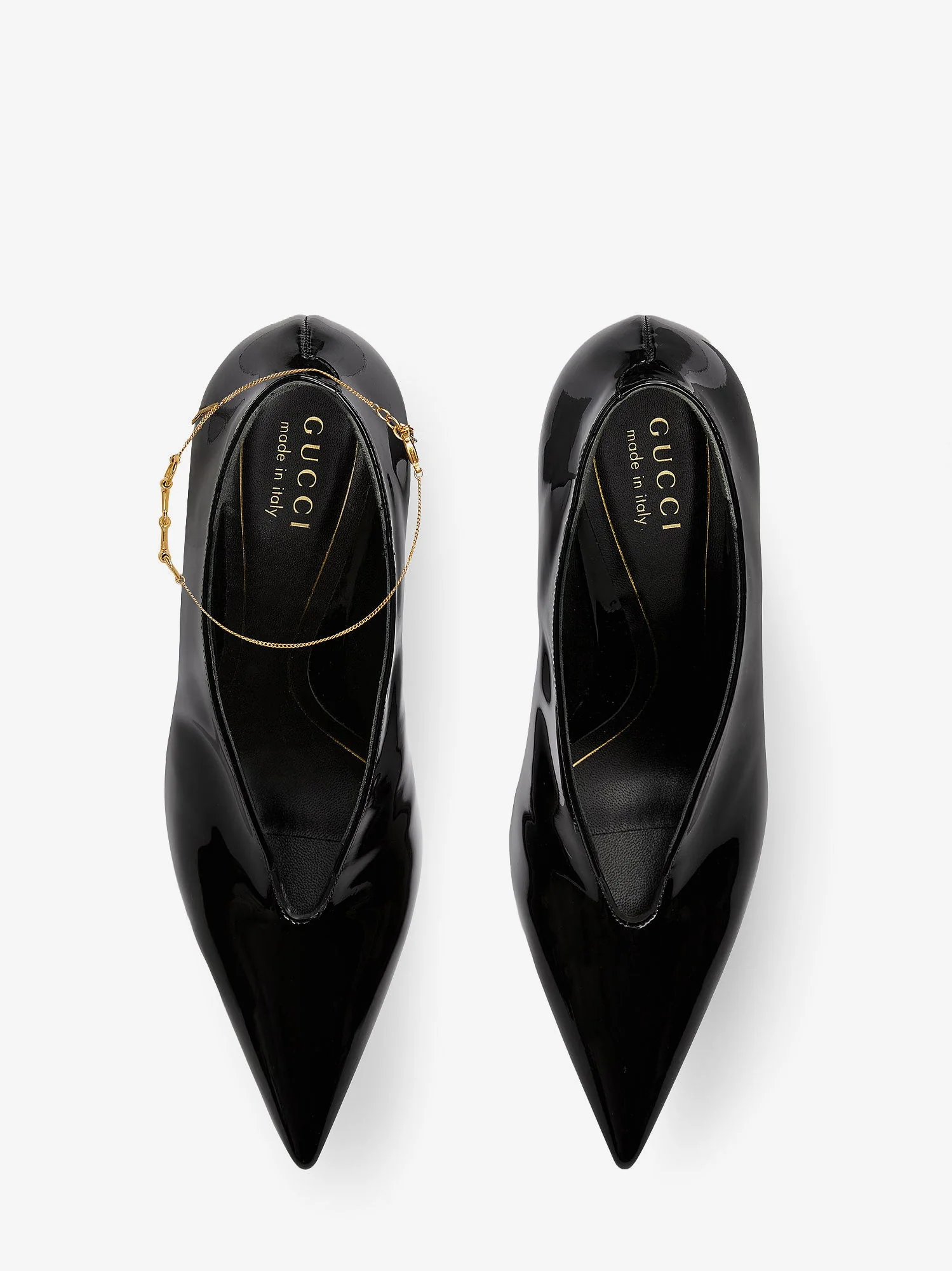 Gucci Patent Leather Pumps - Image 5