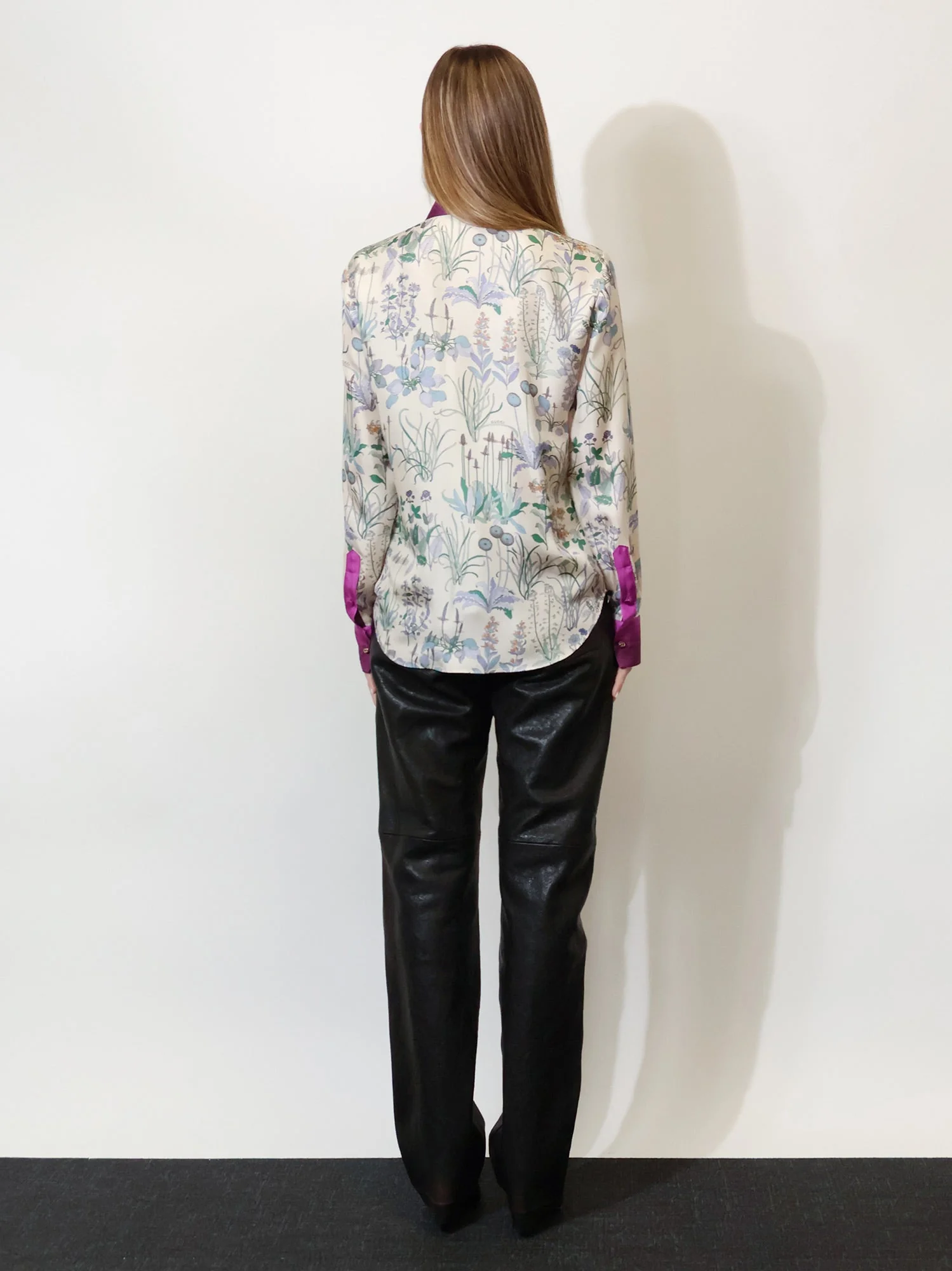 Gucci Printed Silk Shirt - Image 3