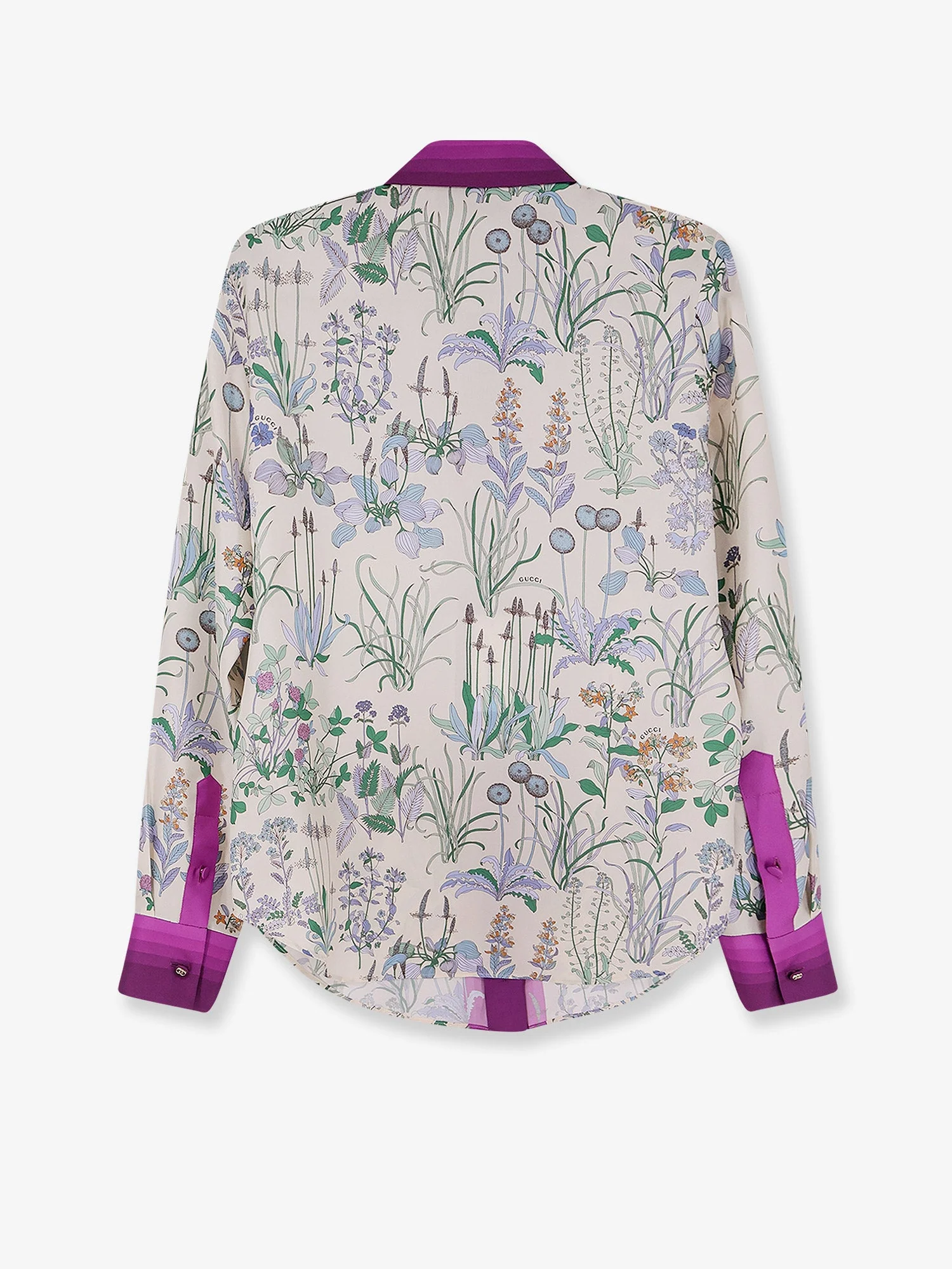 Gucci Printed Silk Shirt - Image 4