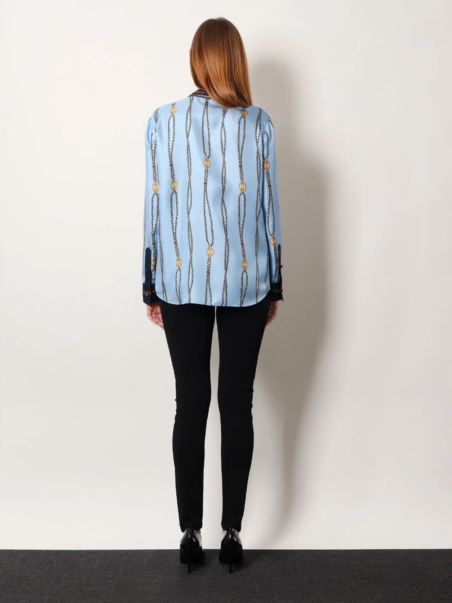 Gucci Printed Silk Twill Shirt - Image 3