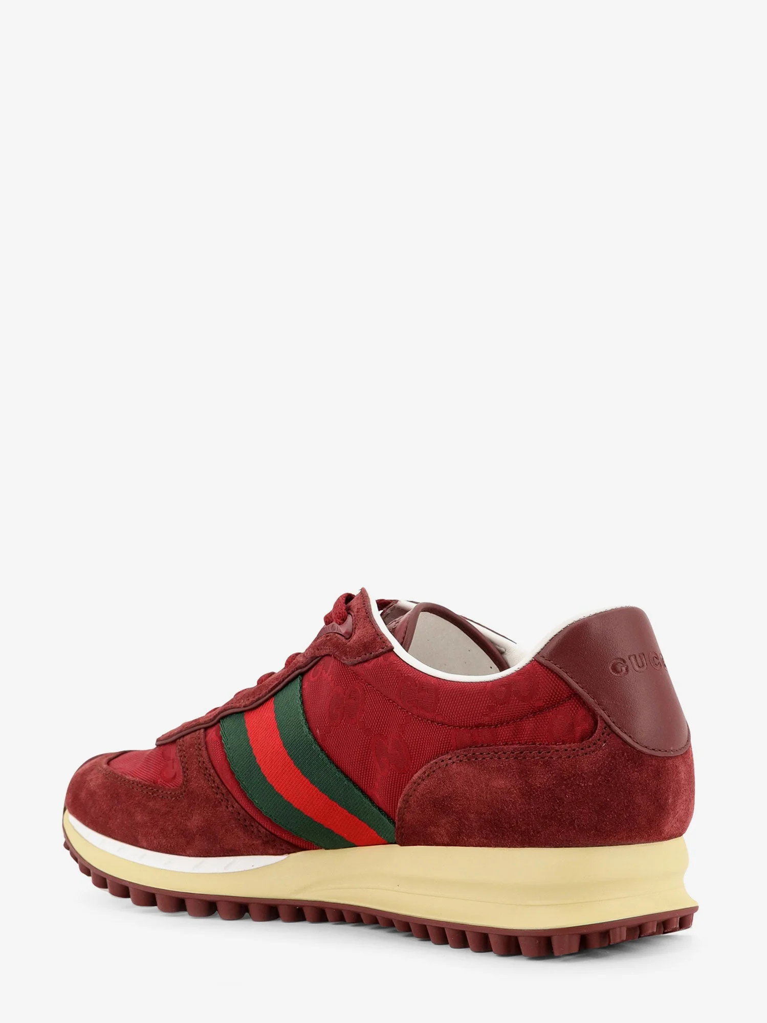 Gucci Re-Motion Gg Nylon And Suede Sneakers - Image 3
