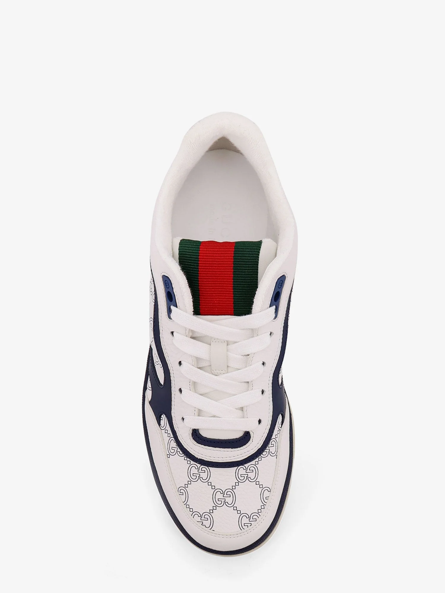 Gucci Re-Web Leather Sneakers - Image 5