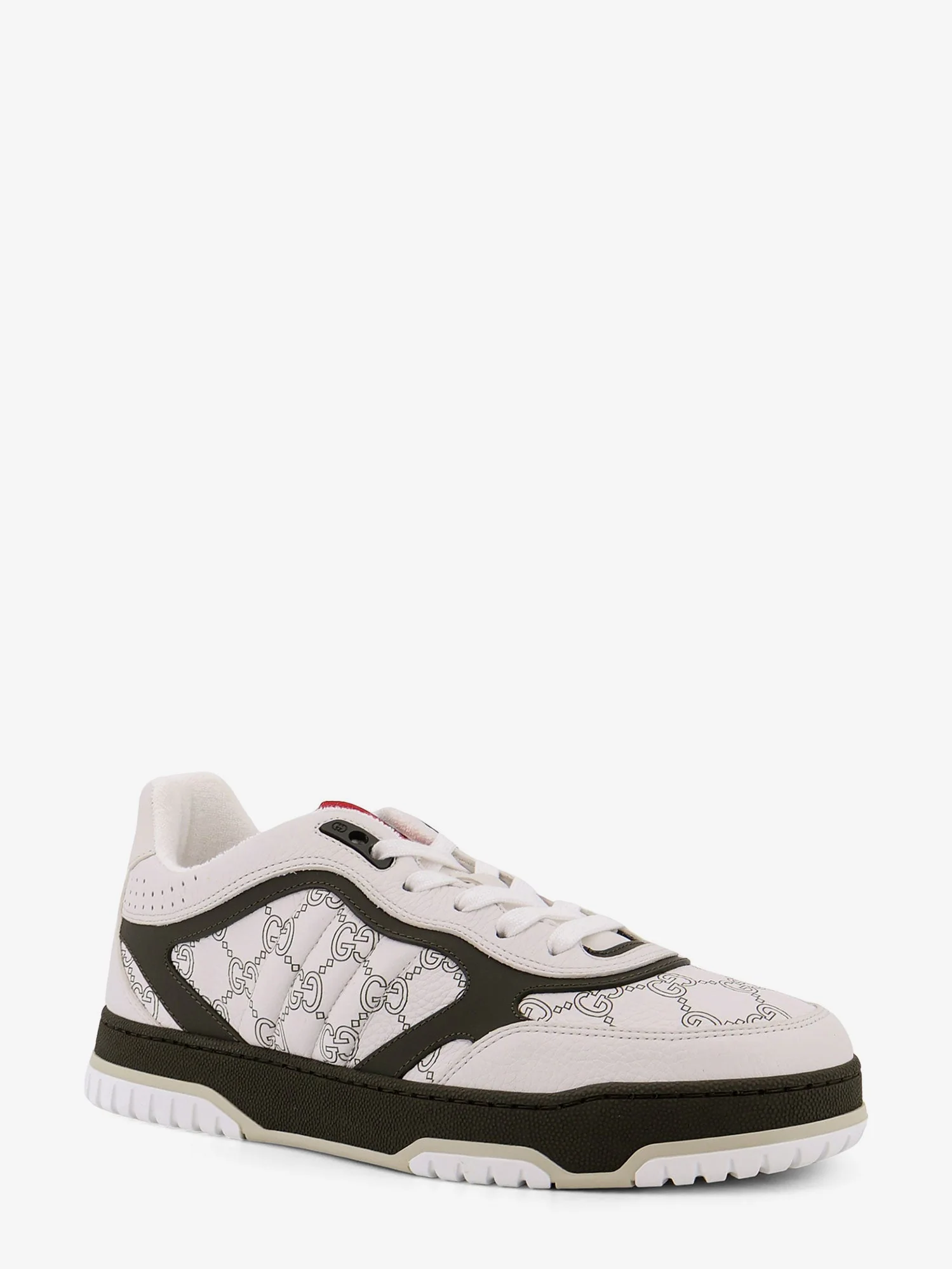 Gucci Re-Web Leather Sneakers - Image 7