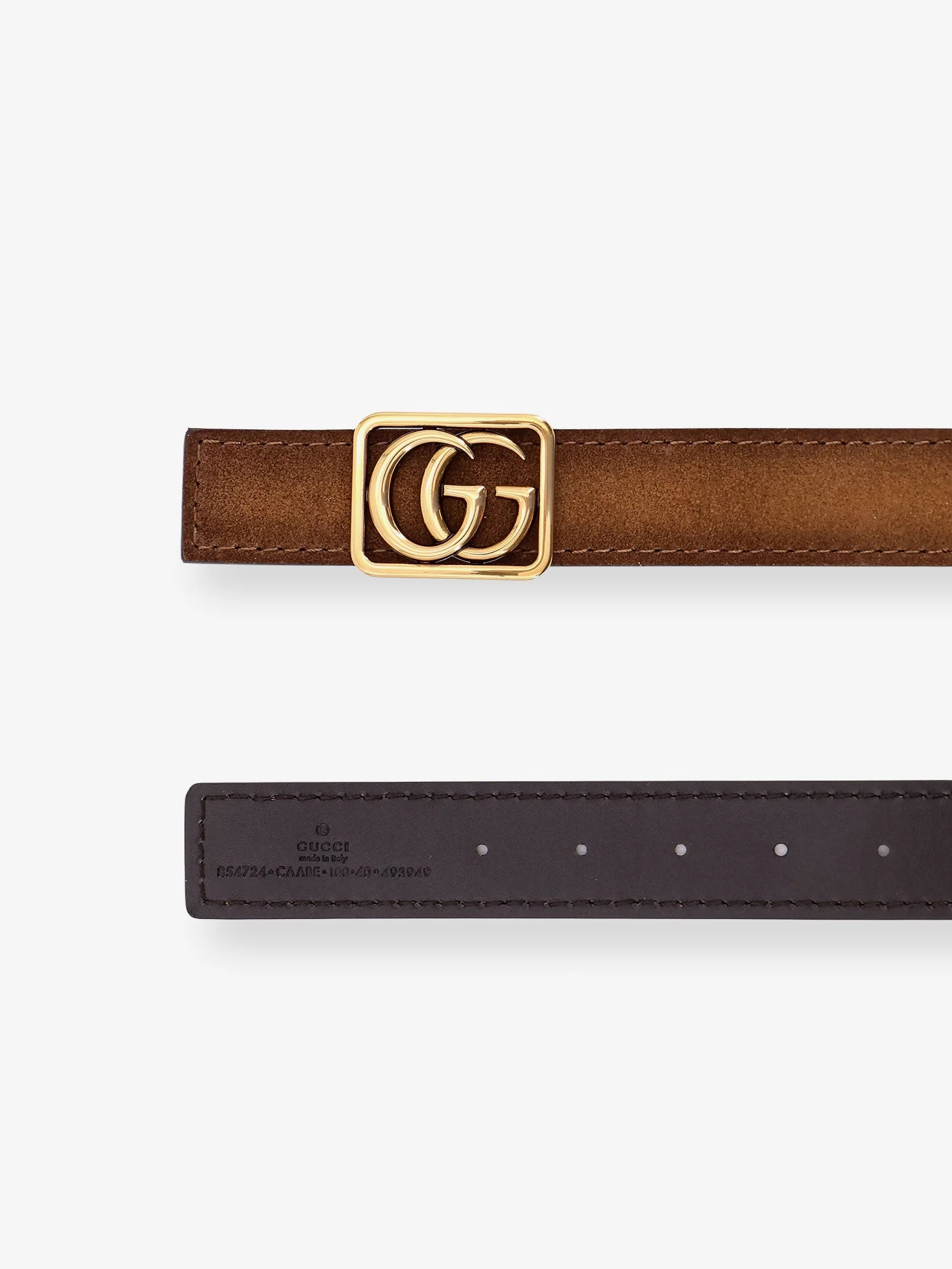 Gucci Reversible Leather Belt - Image 6