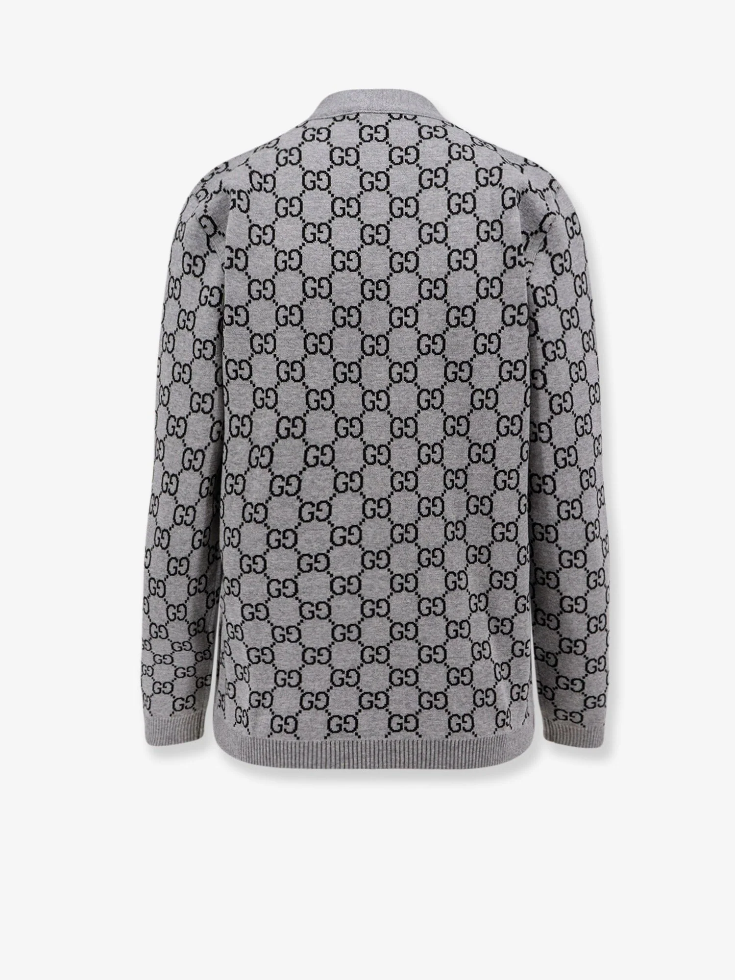 Gucci Reversible Wool Cardigan With Gg Motif - Image 2
