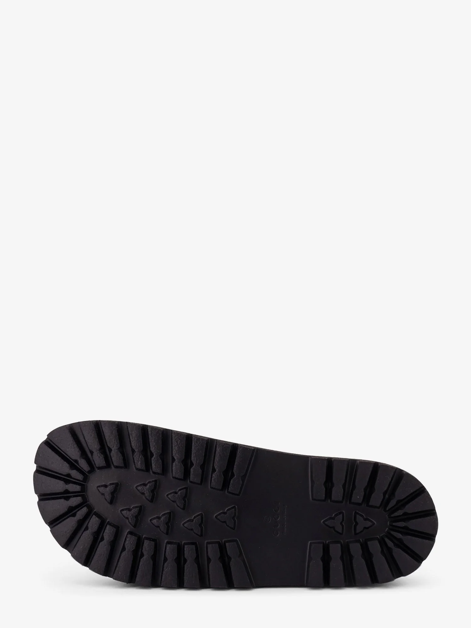 Gucci Rubber Slide With Web Detail - Image 4