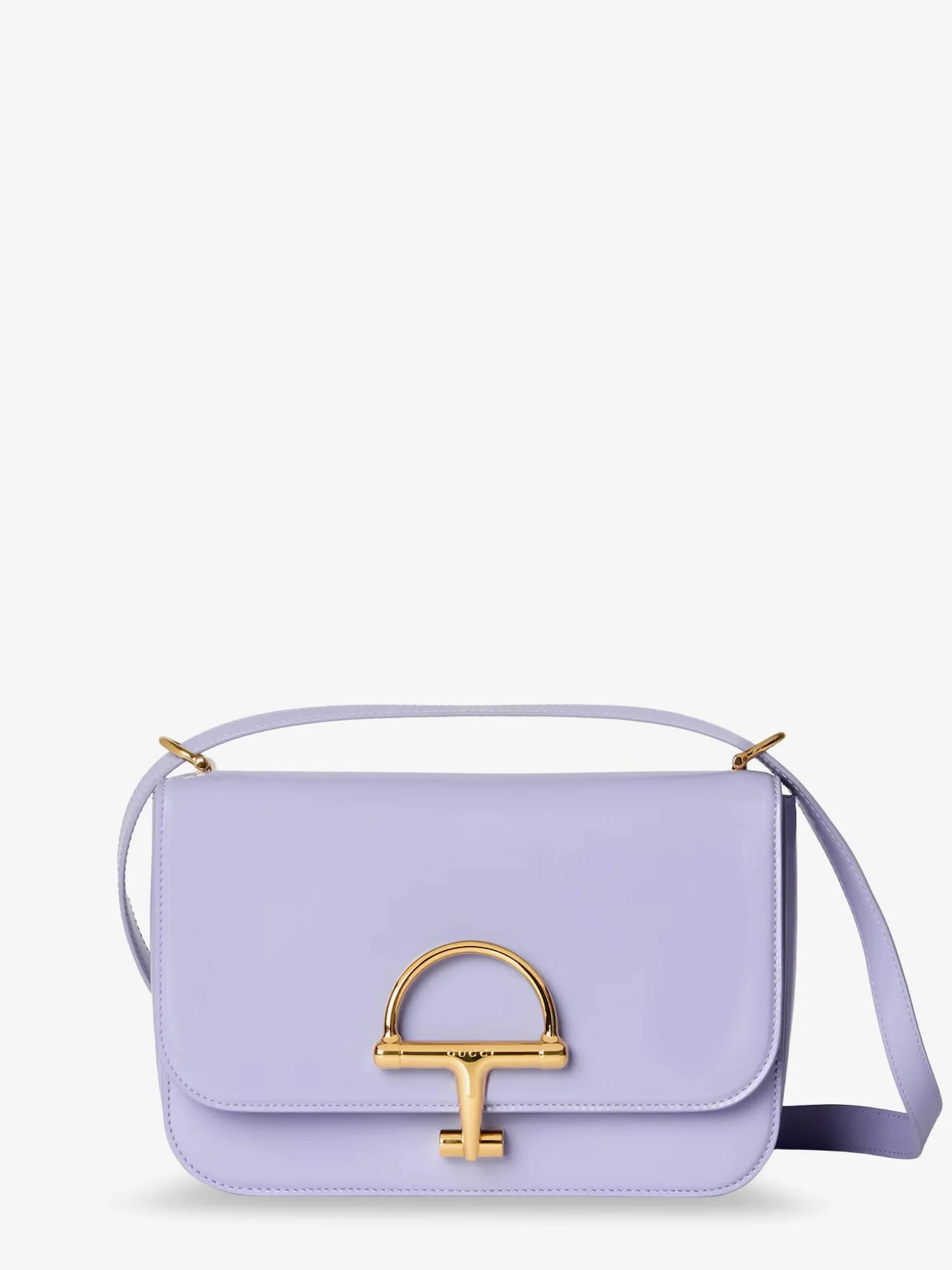 Gucci Siena Leather Shoulder Bag With Iconic Metal Horsebit
