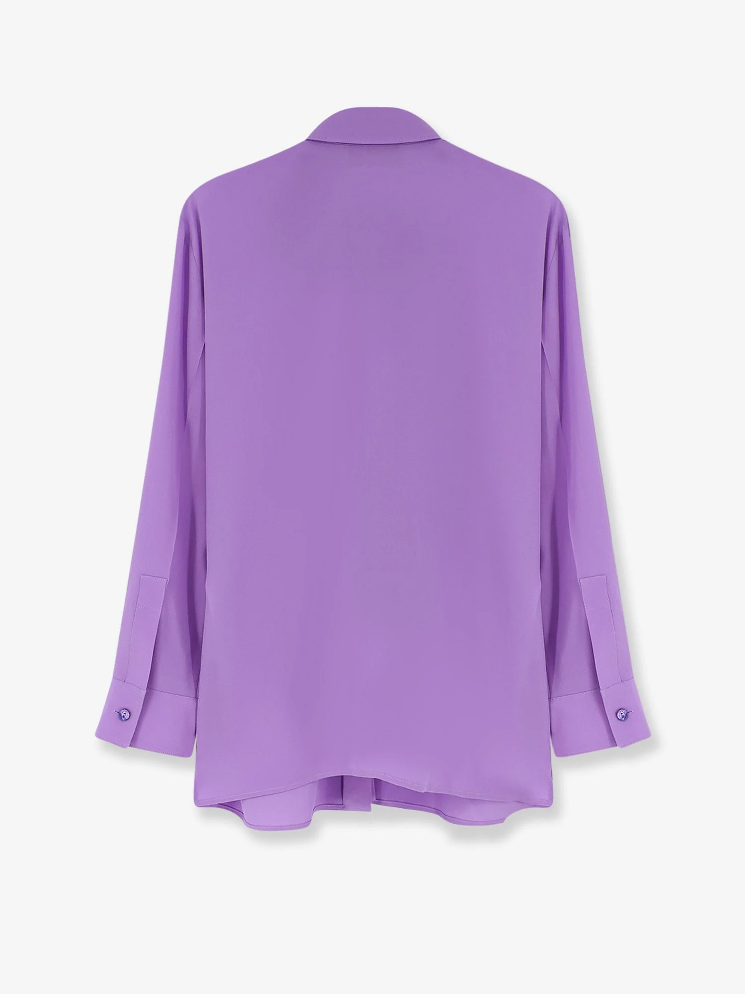 Gucci Silk Shirt With Gg Embroidery - Image 2