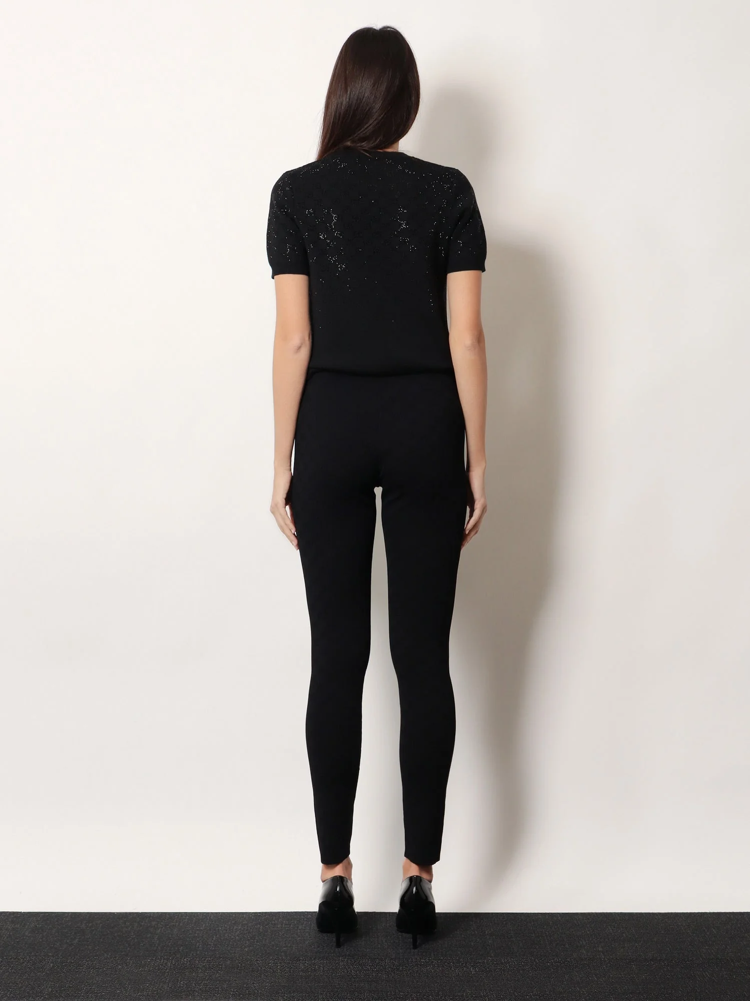 Gucci Viscose Blend Leggings With All-Over Gg Motif - Image 6