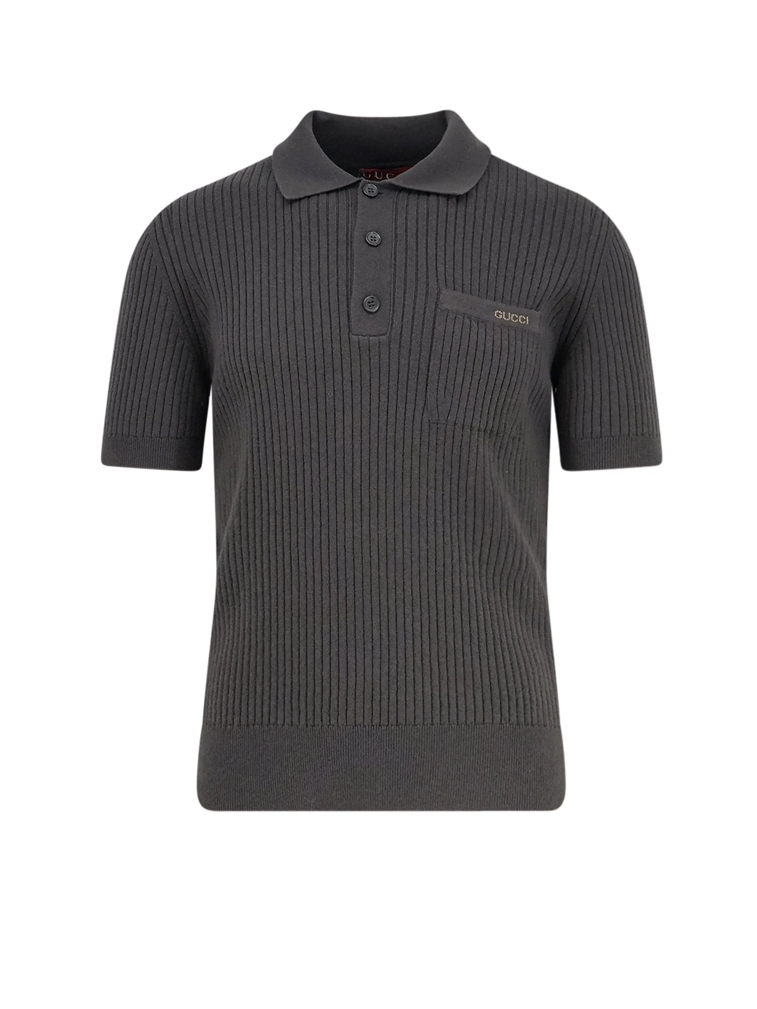 Gucci Wool And Cashmere Polo Shirt - Image 4