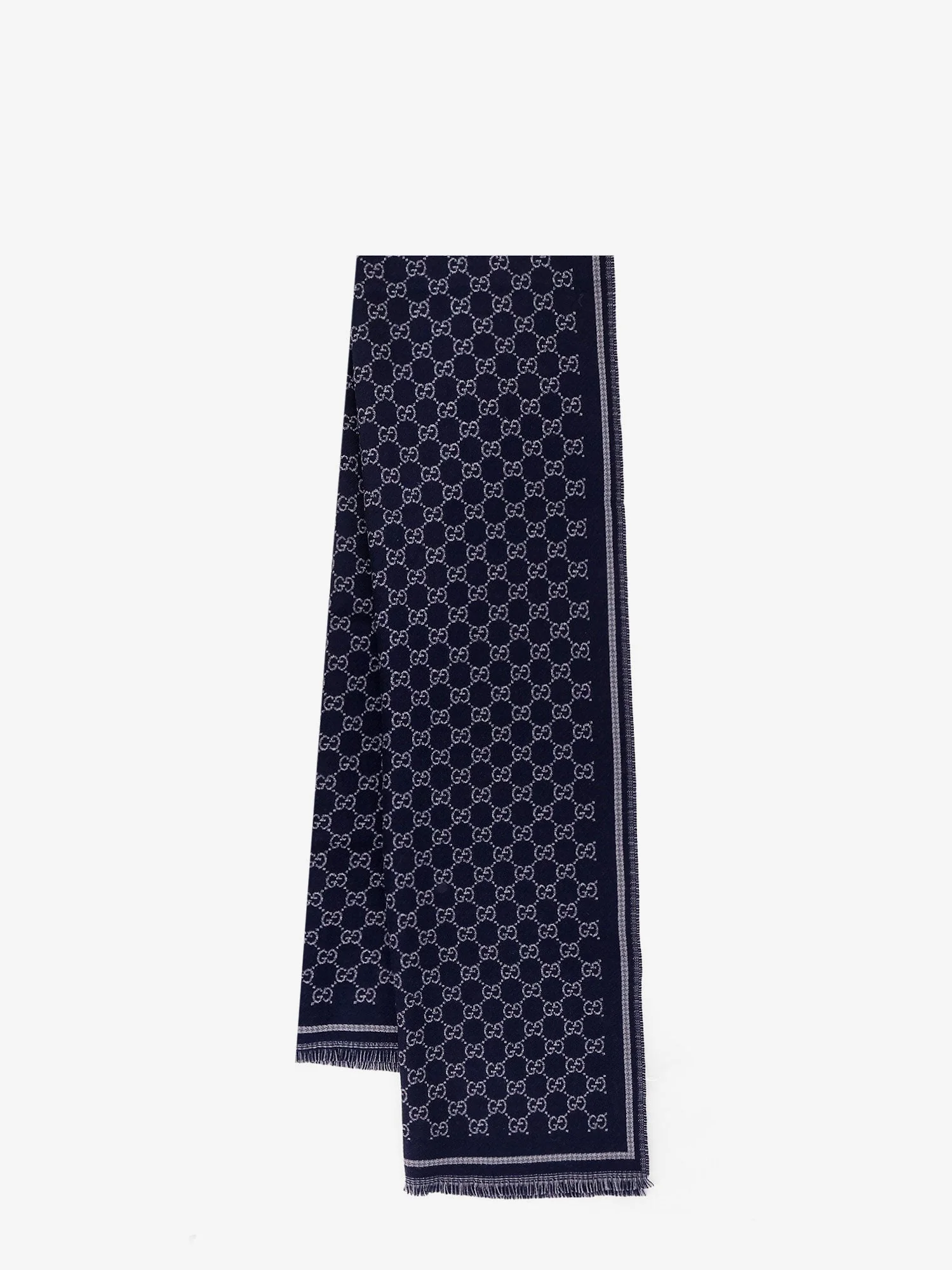 Gucci Wool Gg Scarf