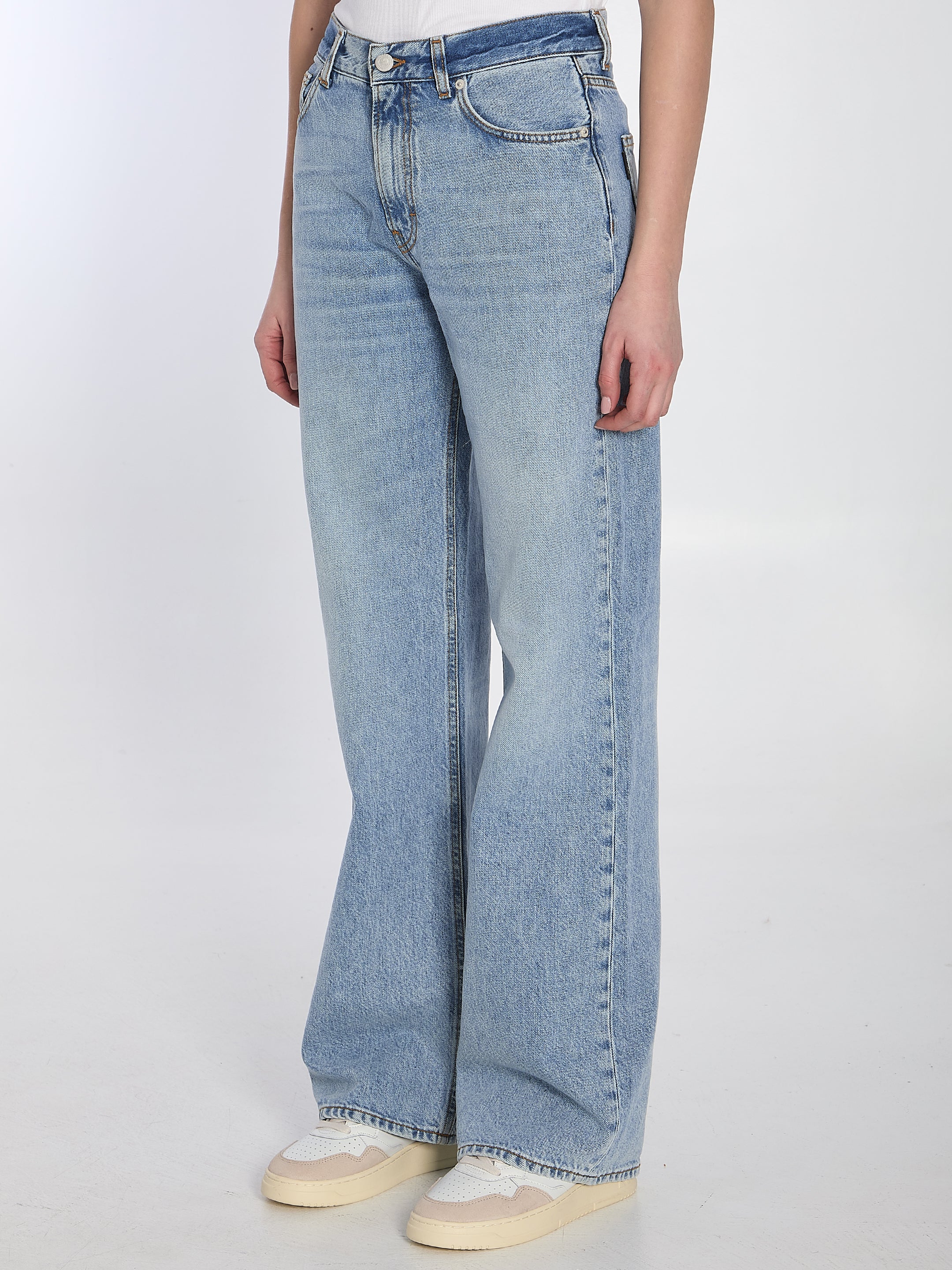 Haikure Korea Jeans In Blue - Image 2